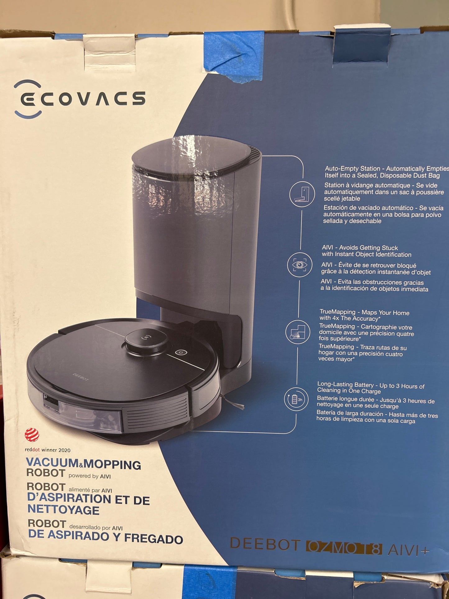 ECOVACS T8 VAC MOP Robot Vacuum