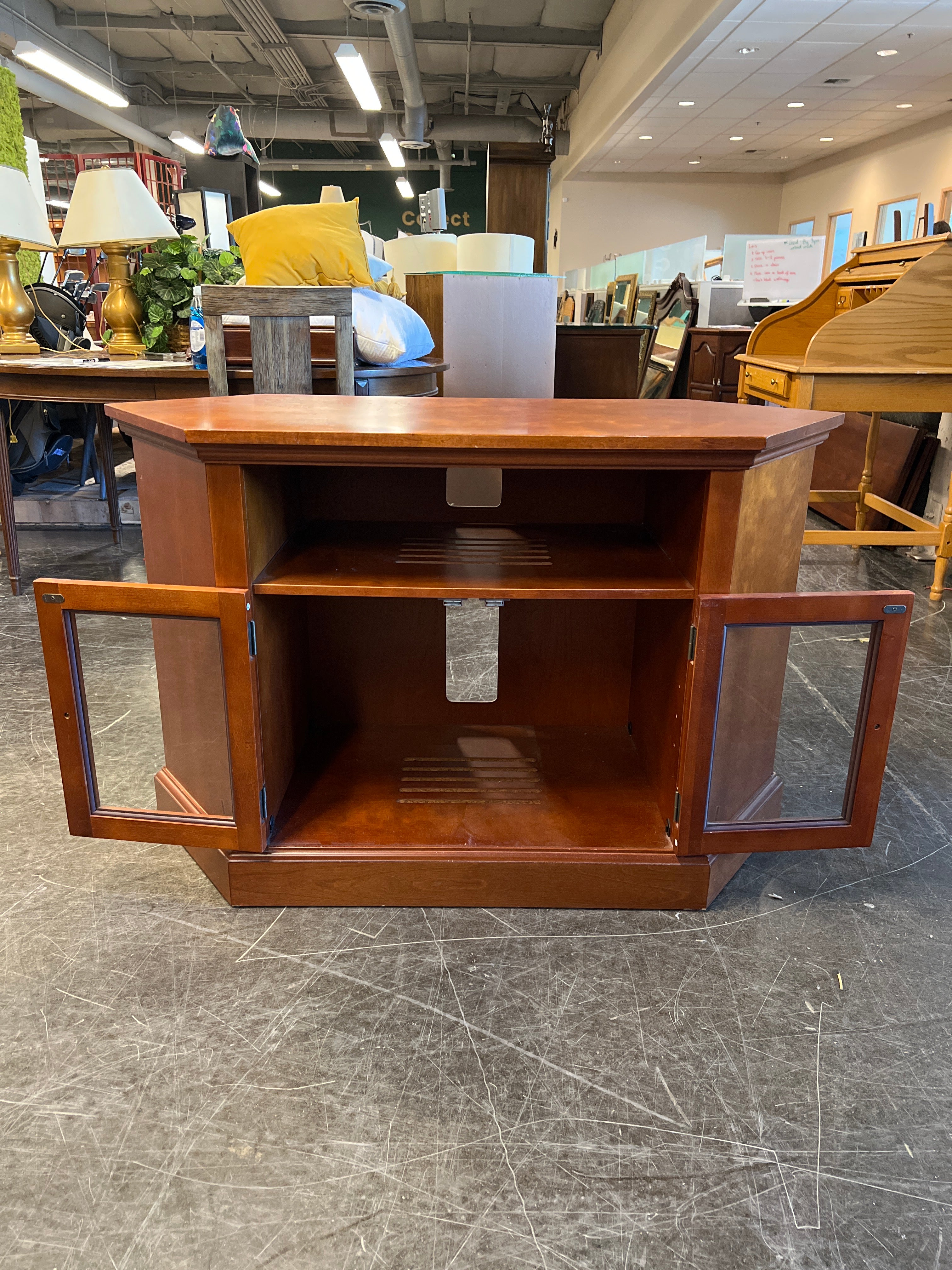 Wood TV Stand