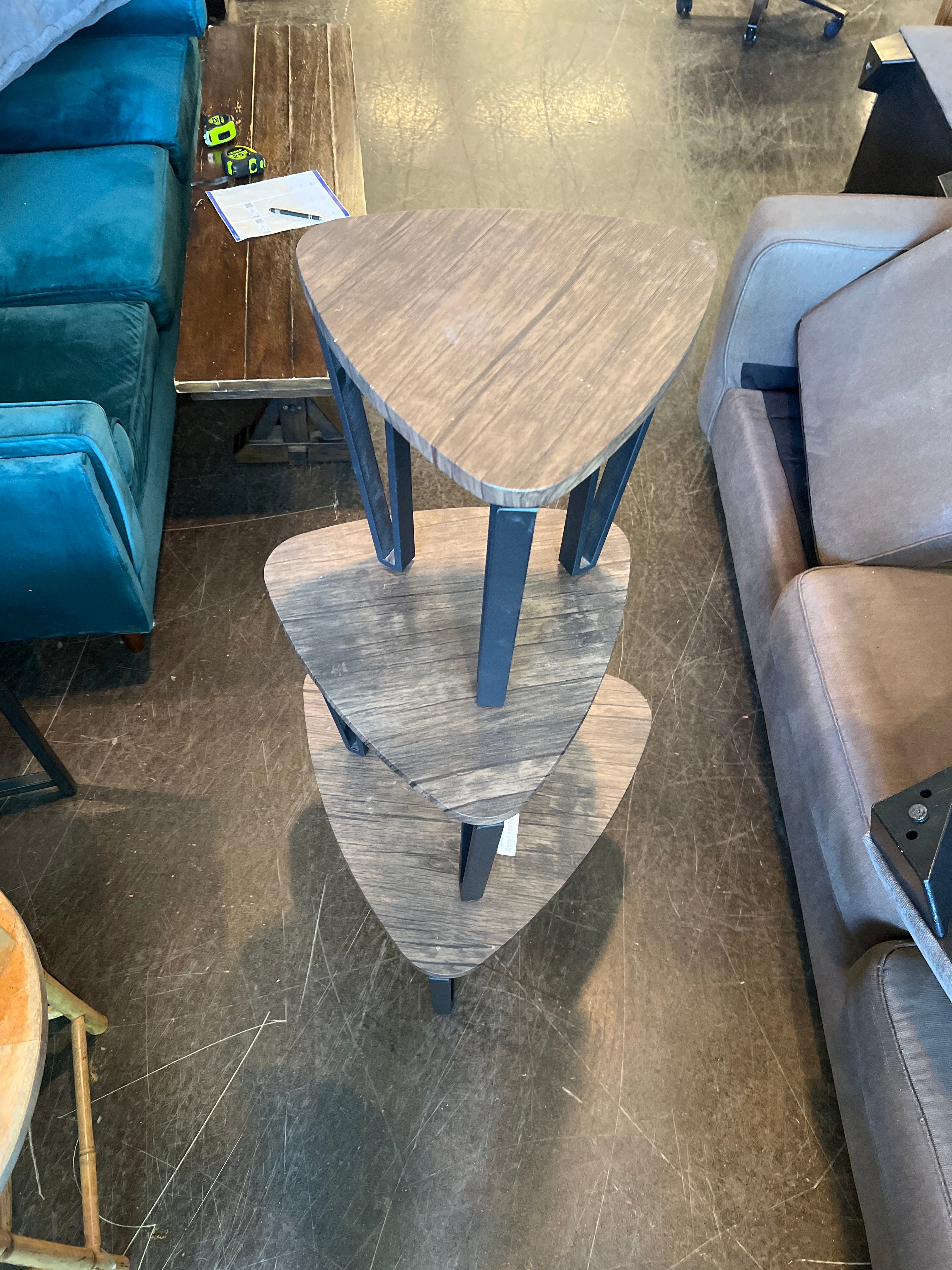 Triangular Table Set