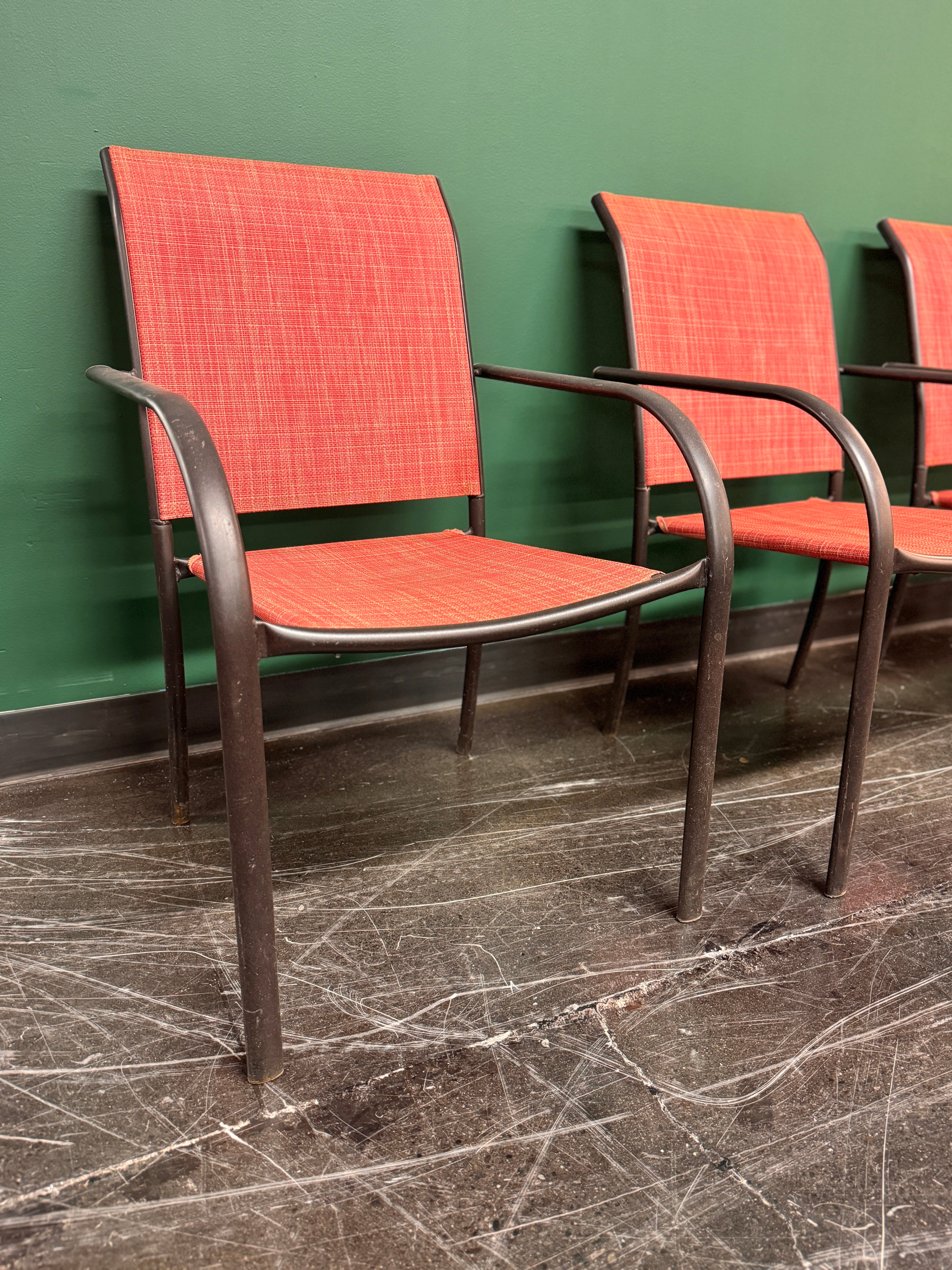 Red Outdoor Chair (SET OF 4)