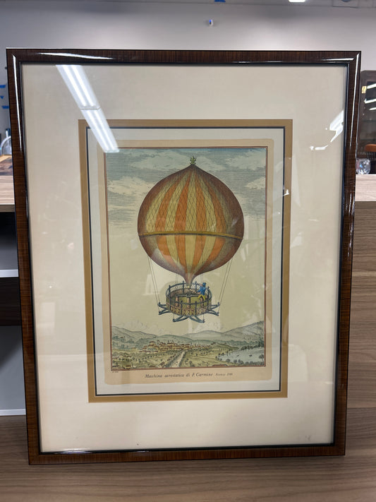 Red V. Cioni Ryan's Balloons Lithograph Art