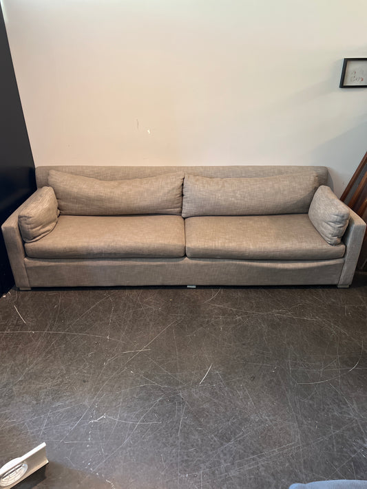 Restoration Hardware Sofa: Neutral Linen Fabric
