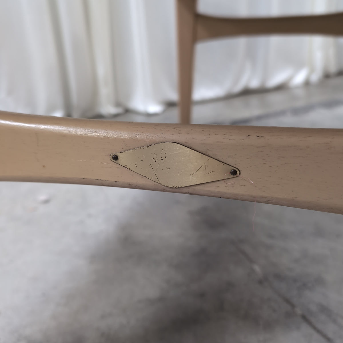 Light Blonde Two-Tier Wood End Table