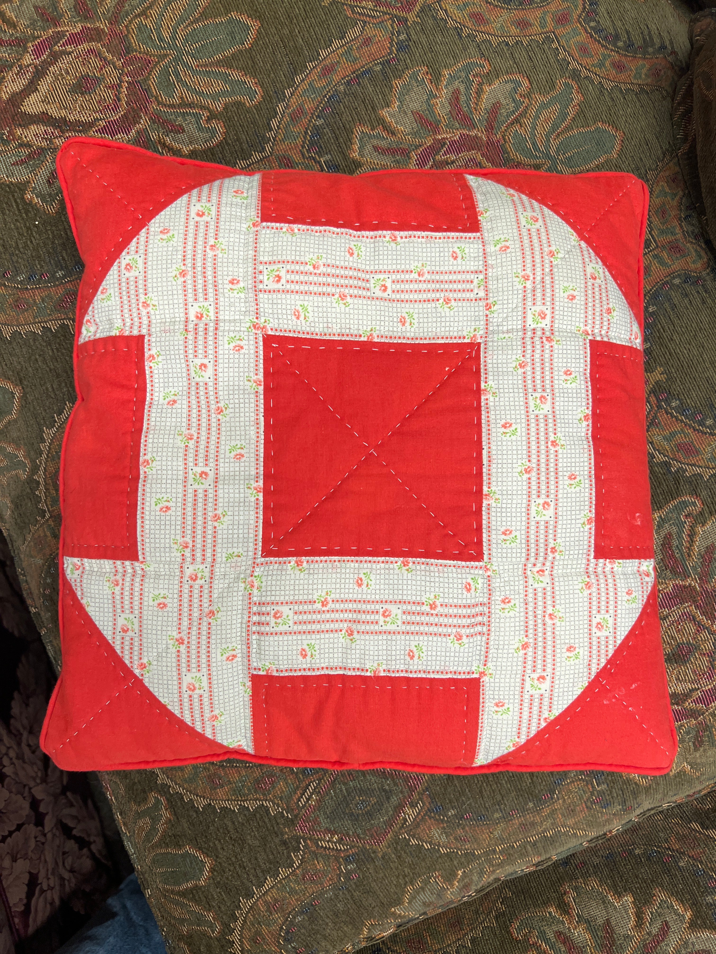 Red Accent Pillow