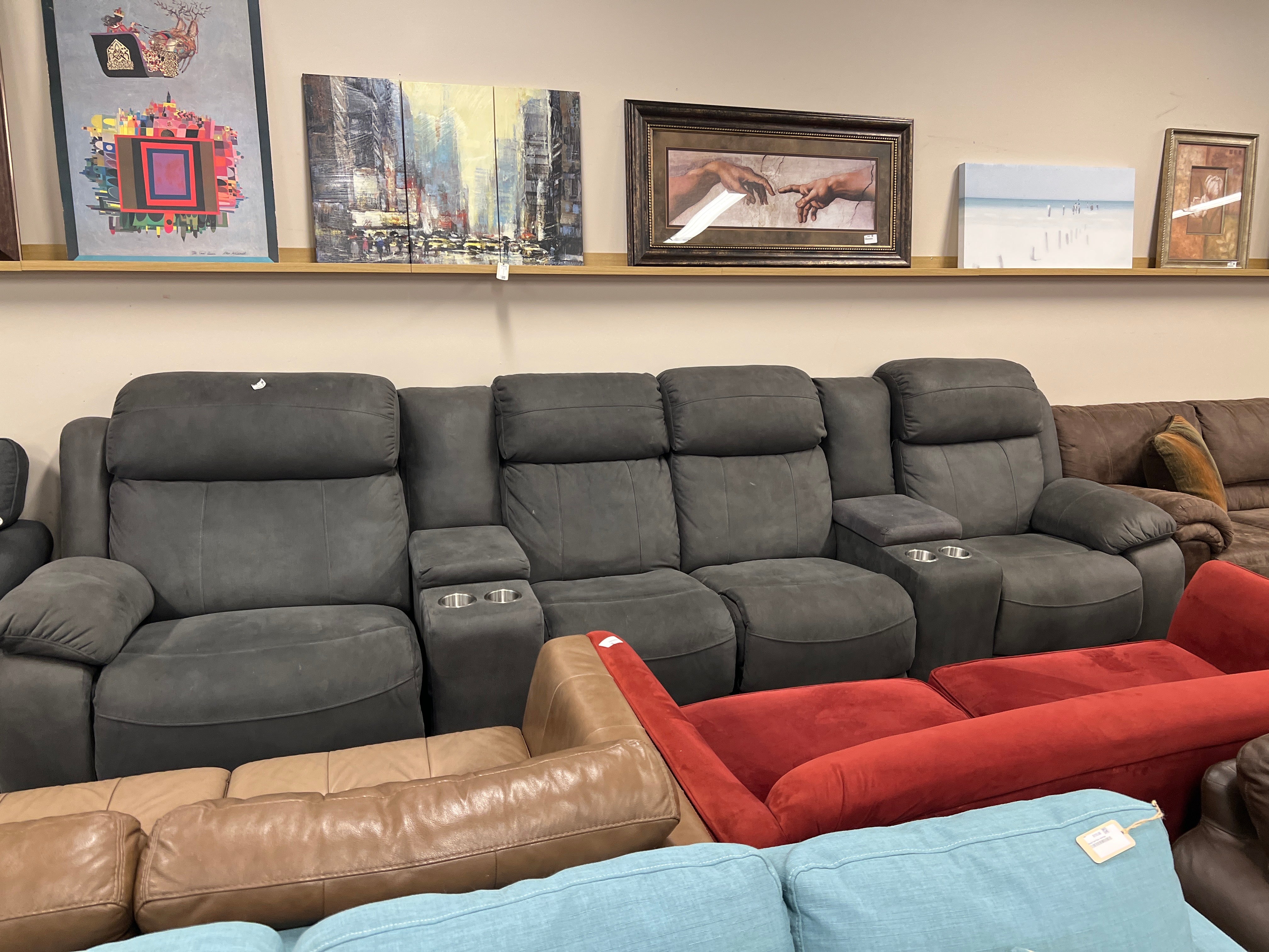 Pacific Industries Reclining Sectional Sofa