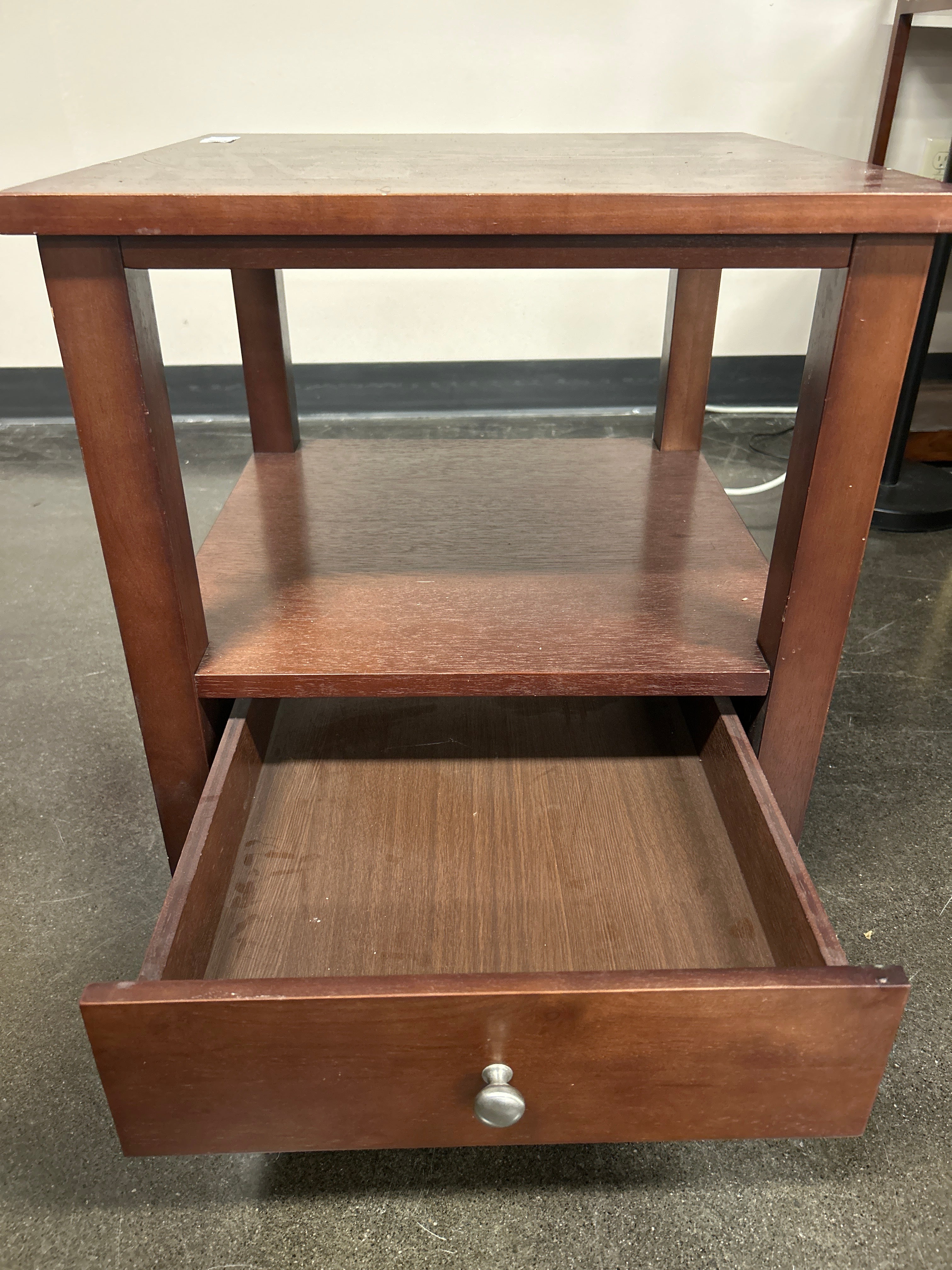 Small Oak Accent Table