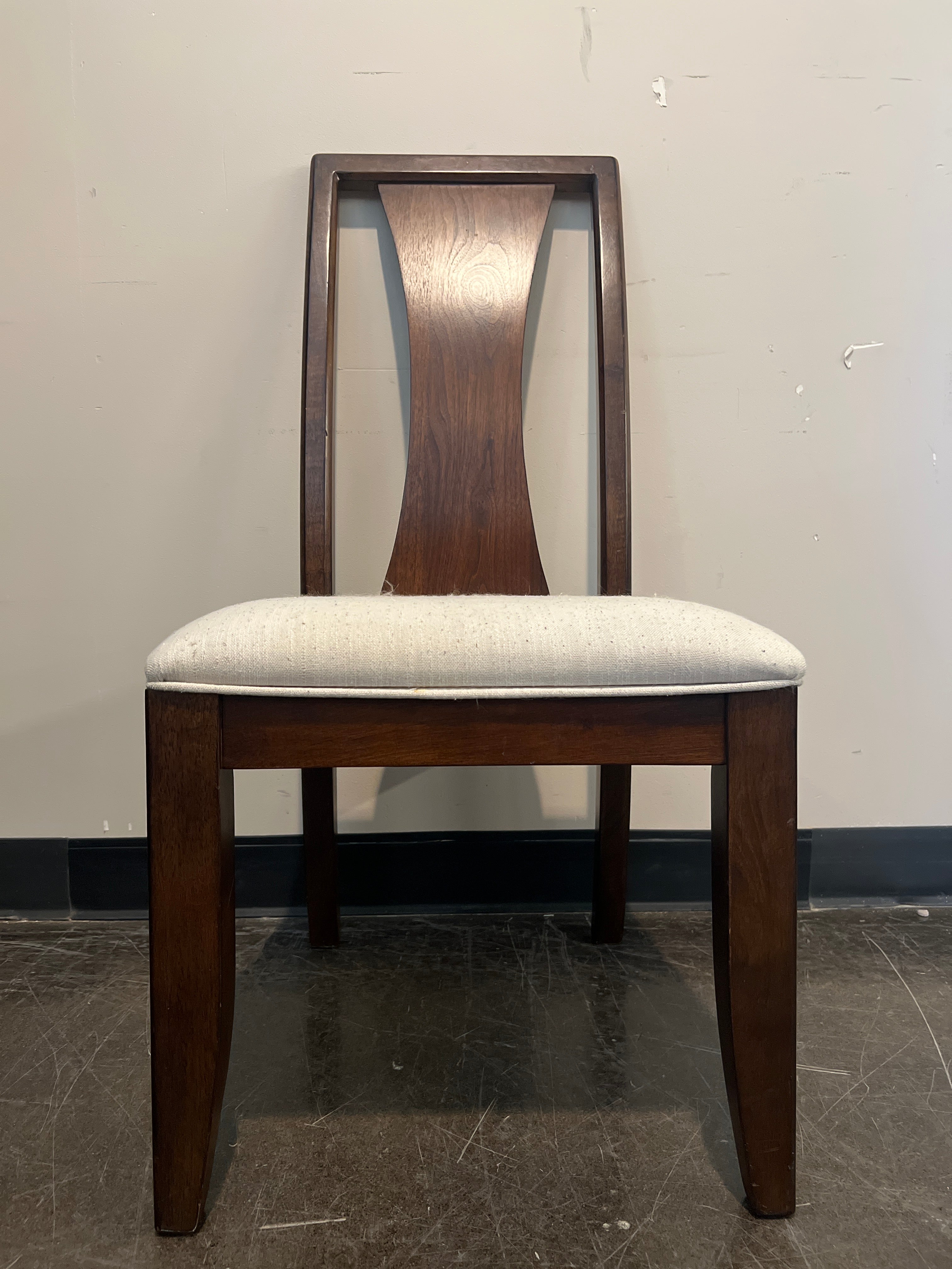 CORT Certified Wood Dining Chair with Upholstered Seat