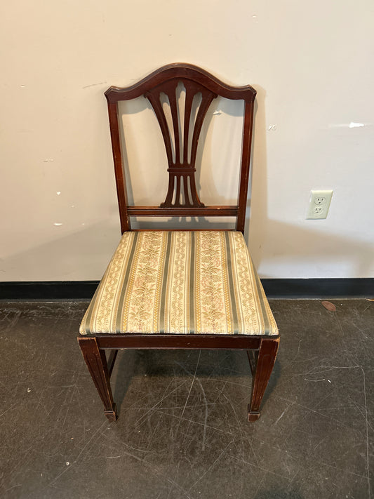 Elegant Antique-Style Wood Dining Chair