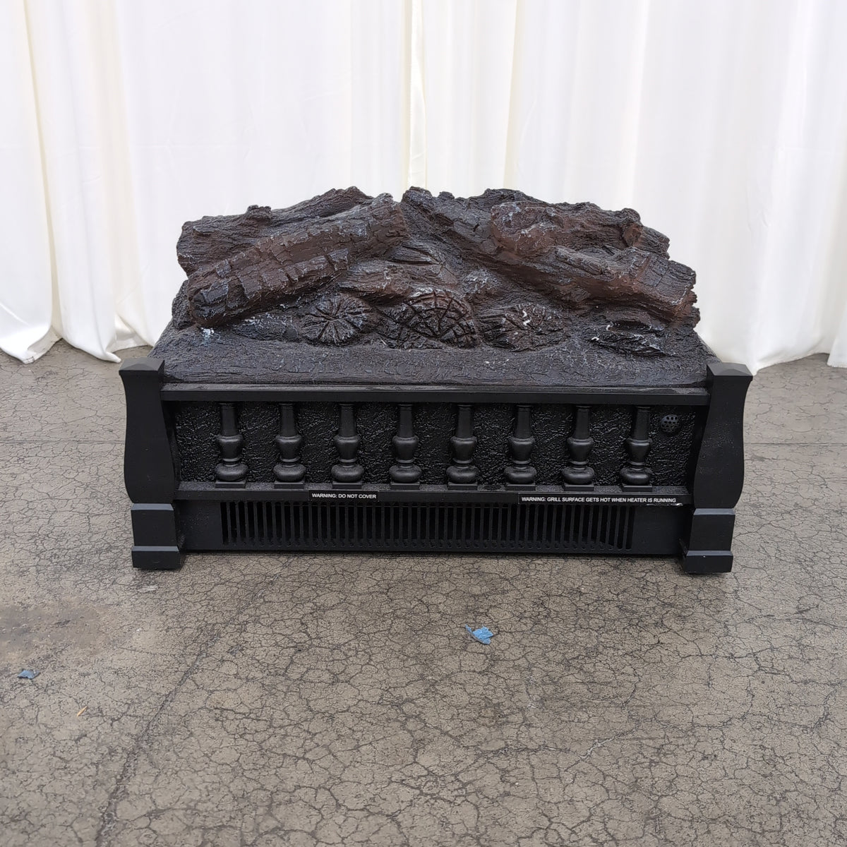 Realistic Faux Wood Electric Fireplace Log Insert