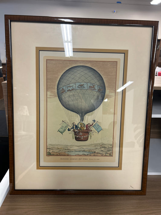V. Cioni Ryan’s "Balloons" lithograph