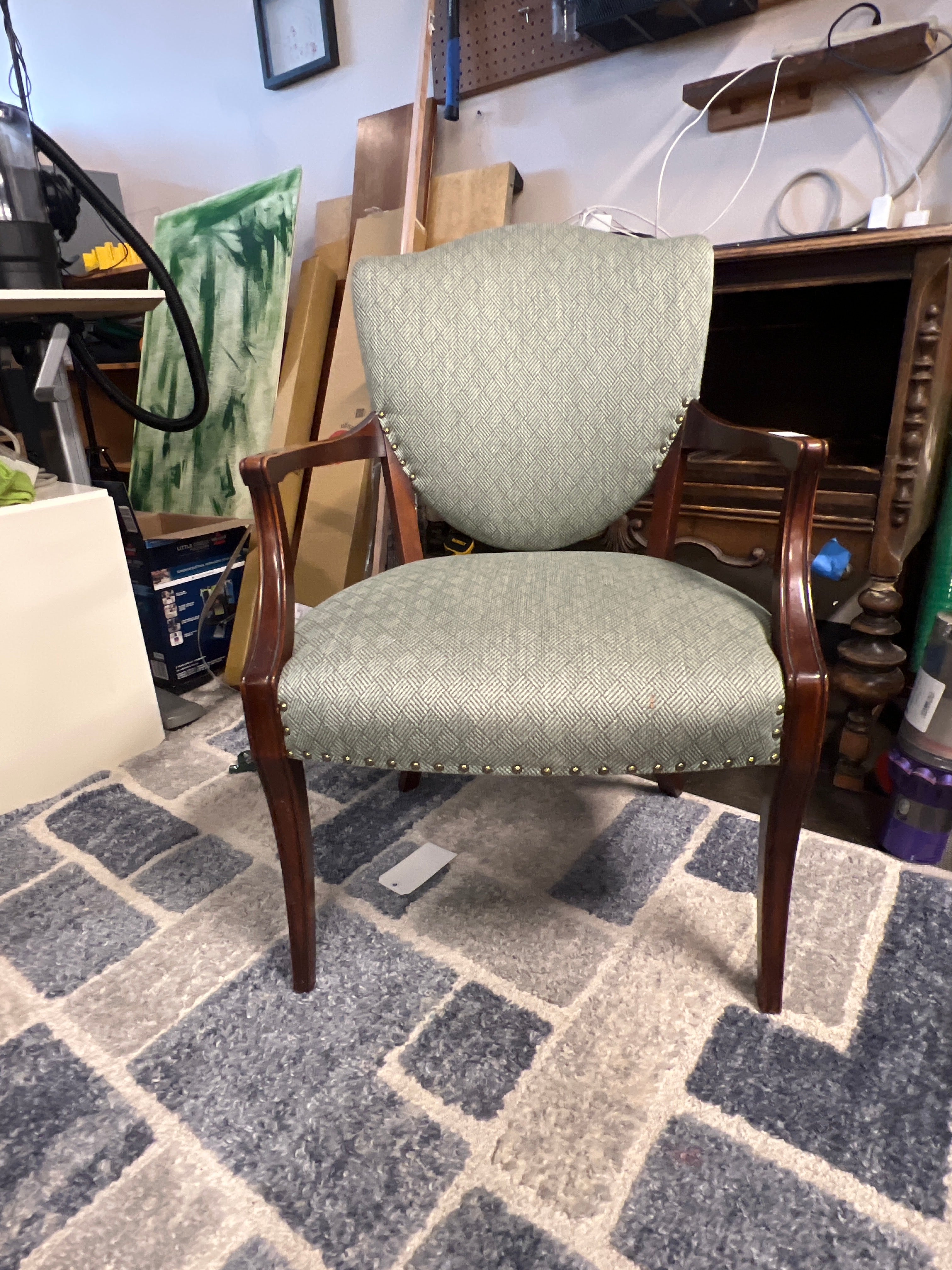Tweed Accent Chair