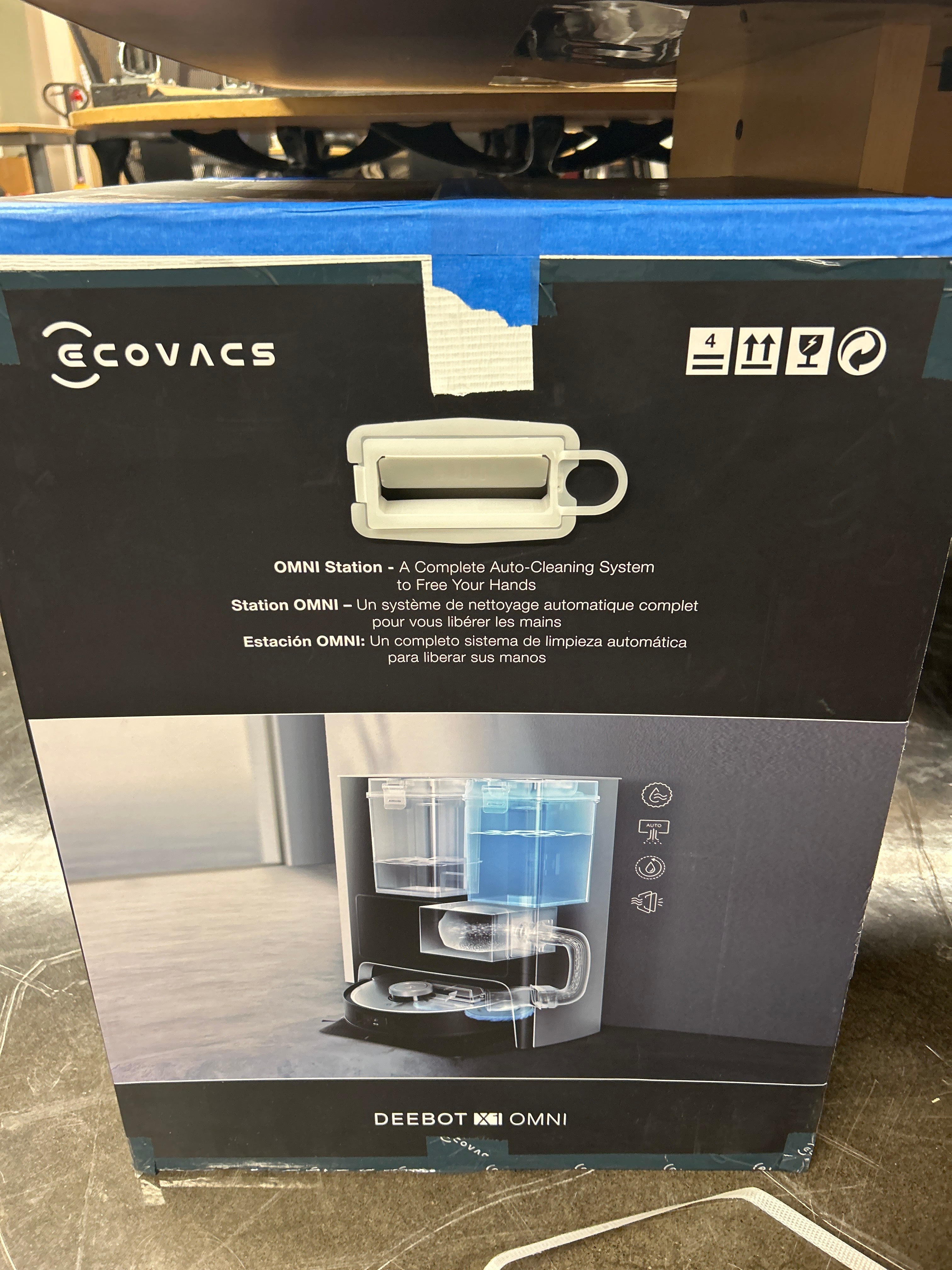 ECOVACS X1 OMNI VACMOP Robot Vacuum