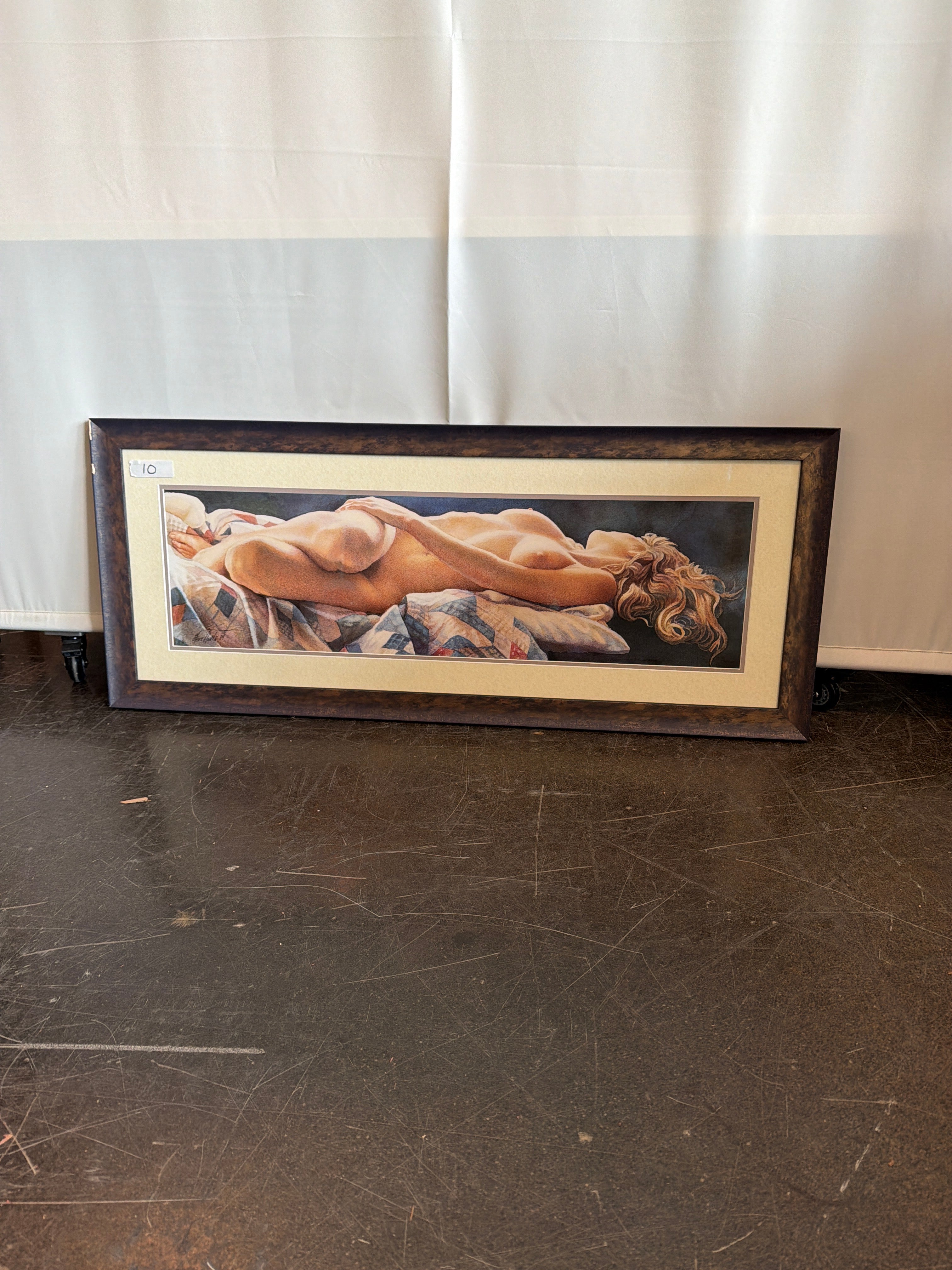 Steve Hanks Framed Figurative Nude Art Print