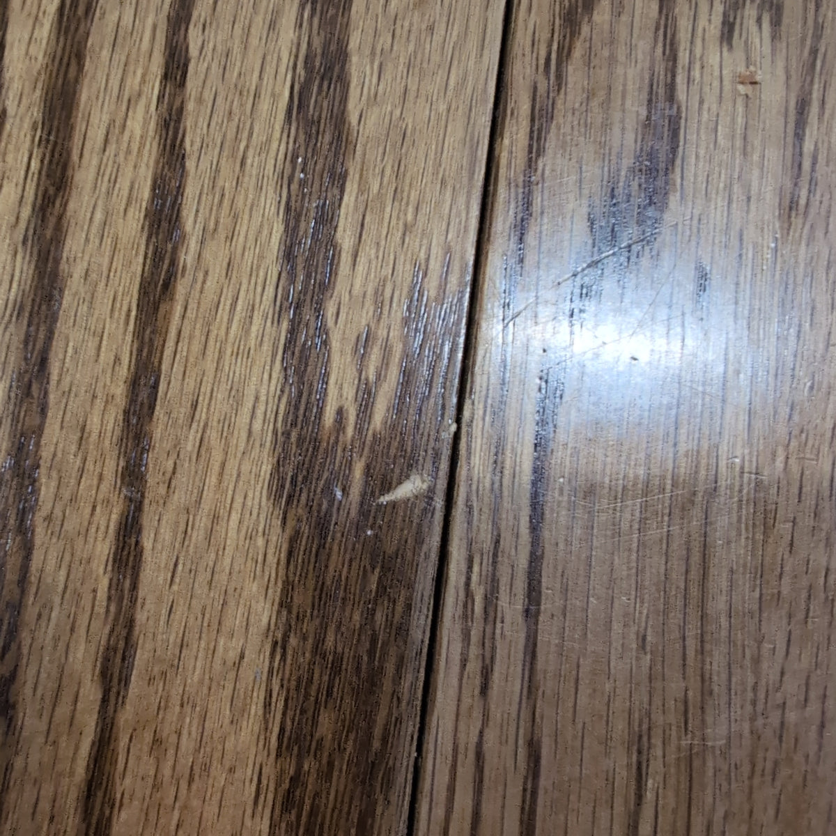 Reddish Brown Oval Pedestal Dining Table