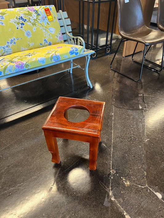Cherry Wood Plant Stand