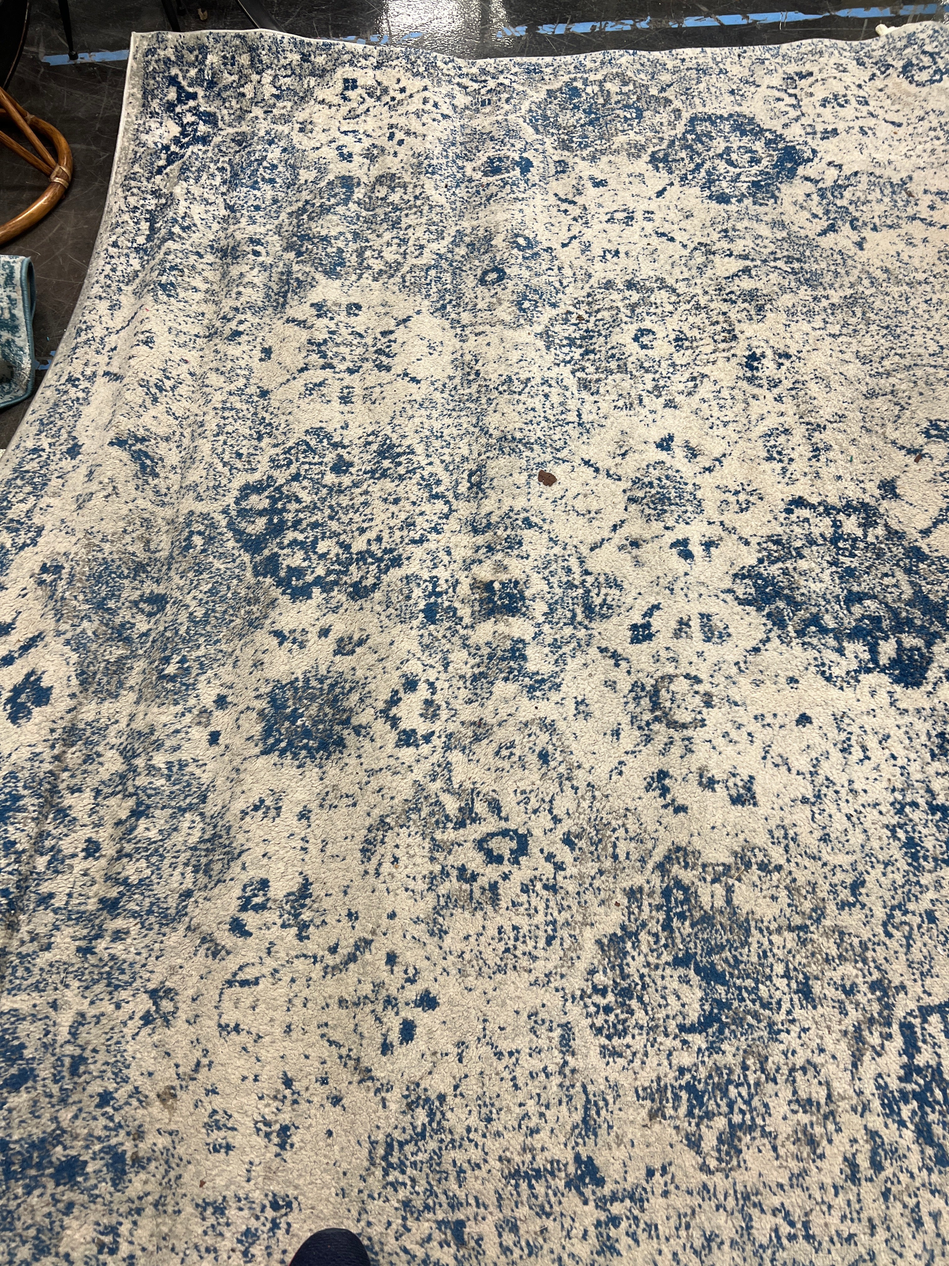 SAFAVIEH Madison Area Royal Blue Rug 8 x 10