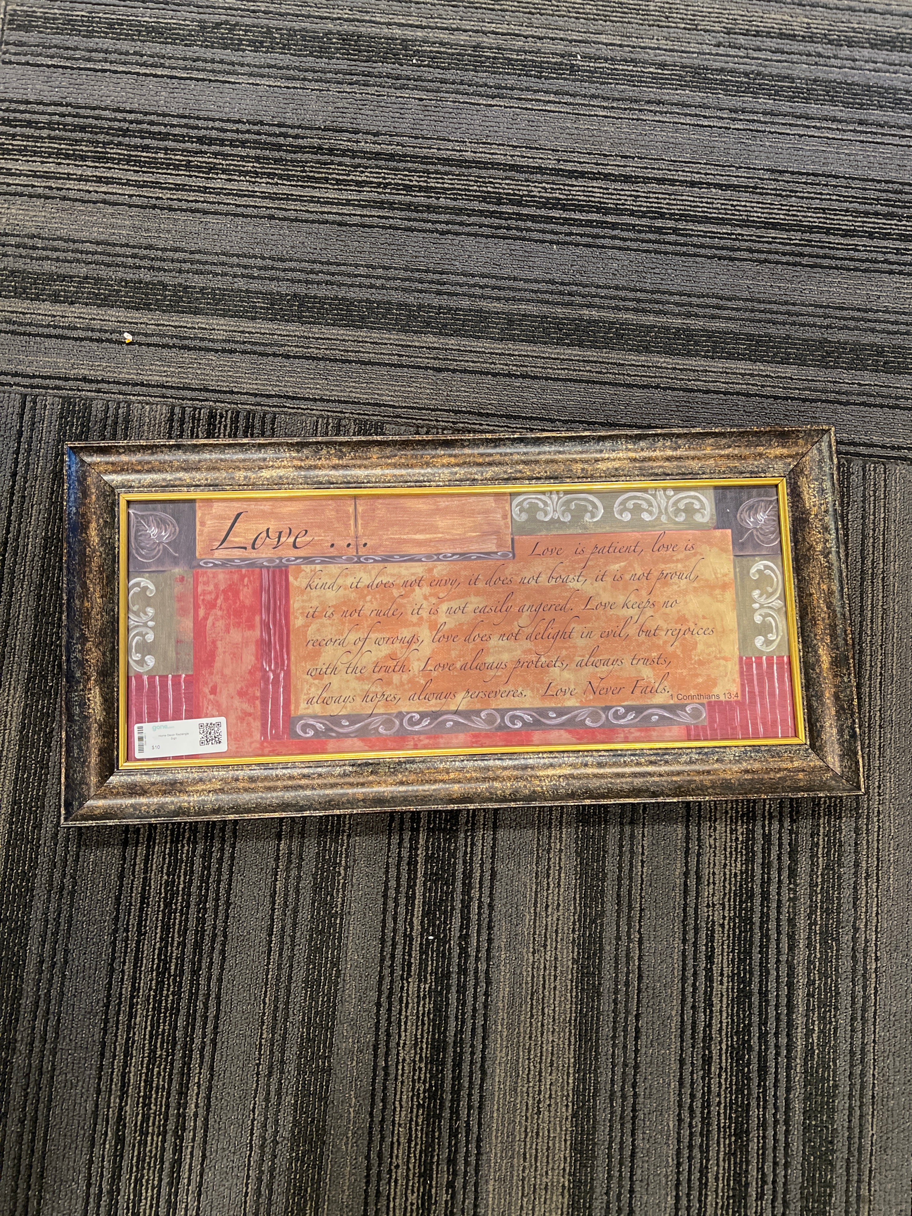 Home Decor Rectangle Sign