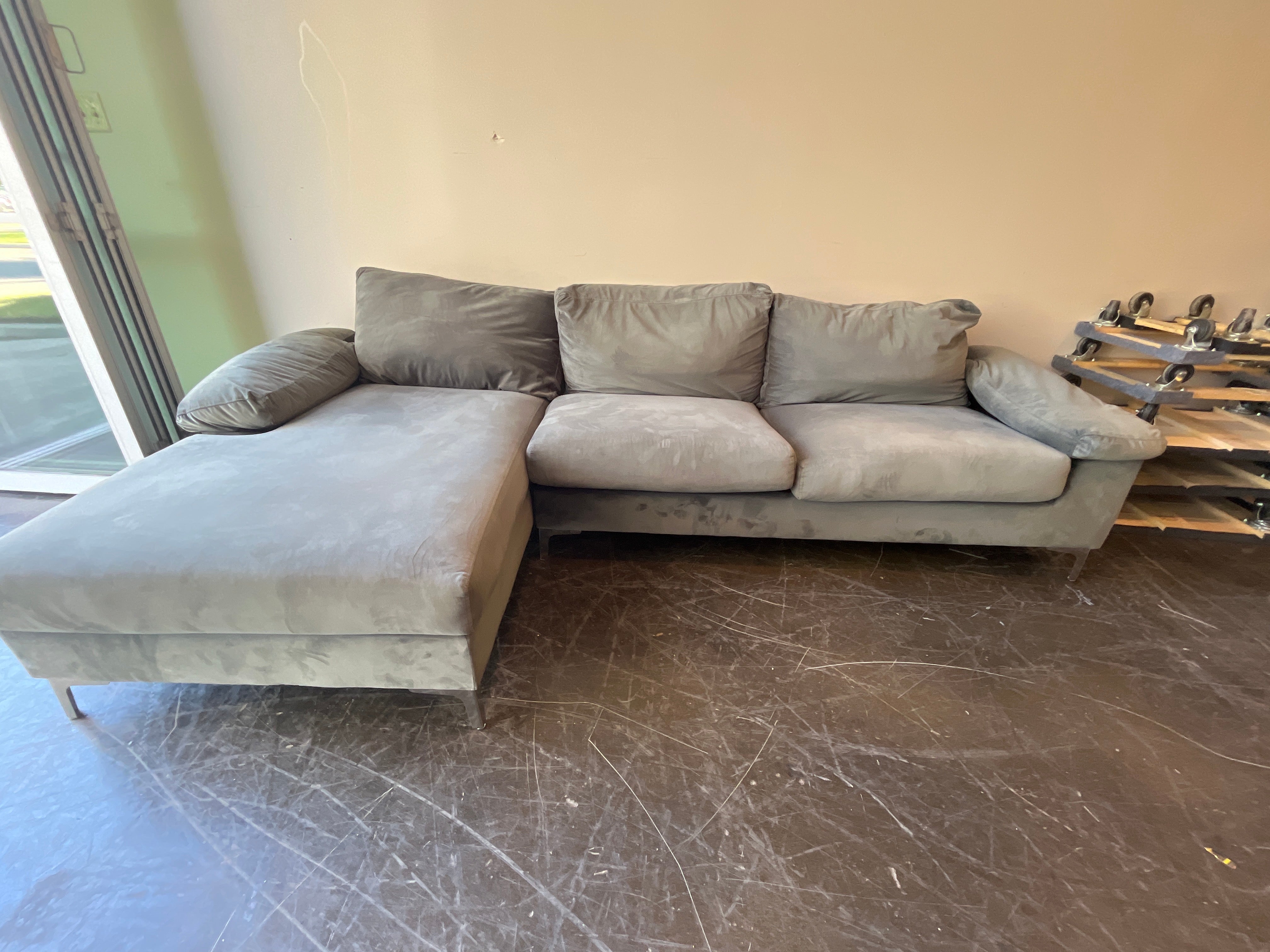 Gray Sectional Sofa