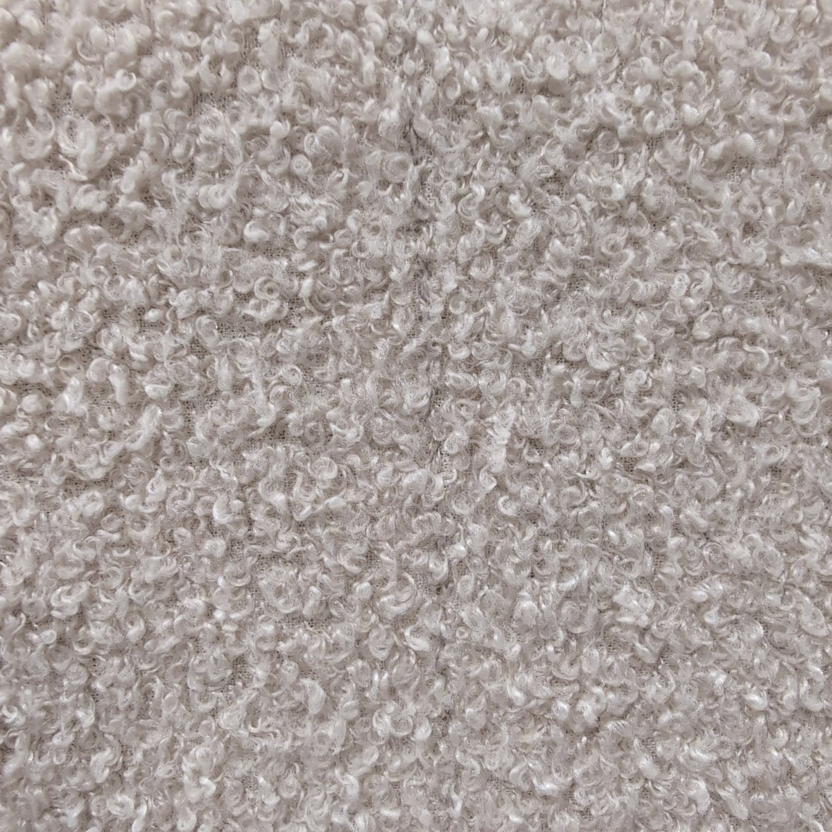 Cream Boucle Tufted Modern Couch