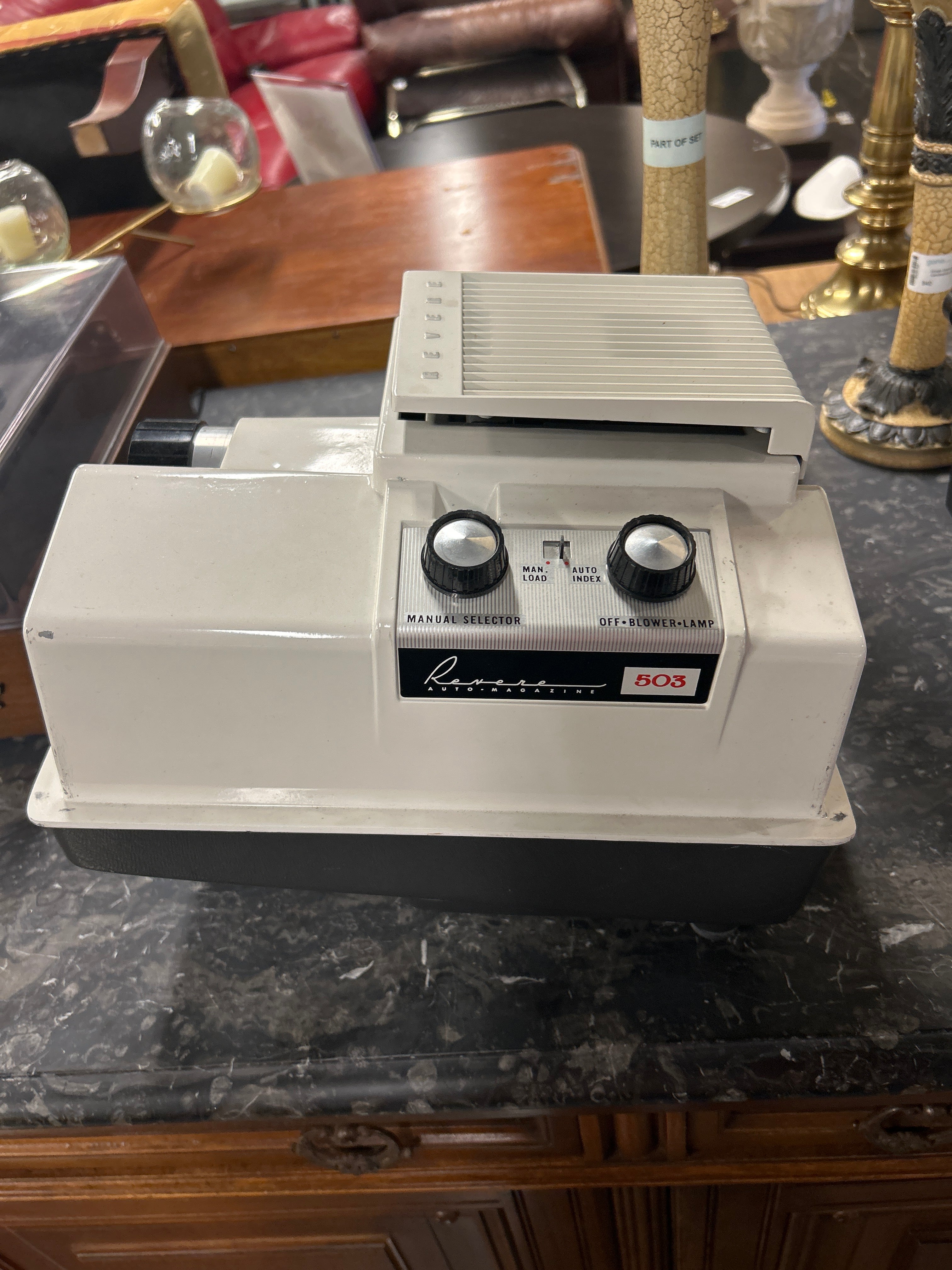 Revere slide projector