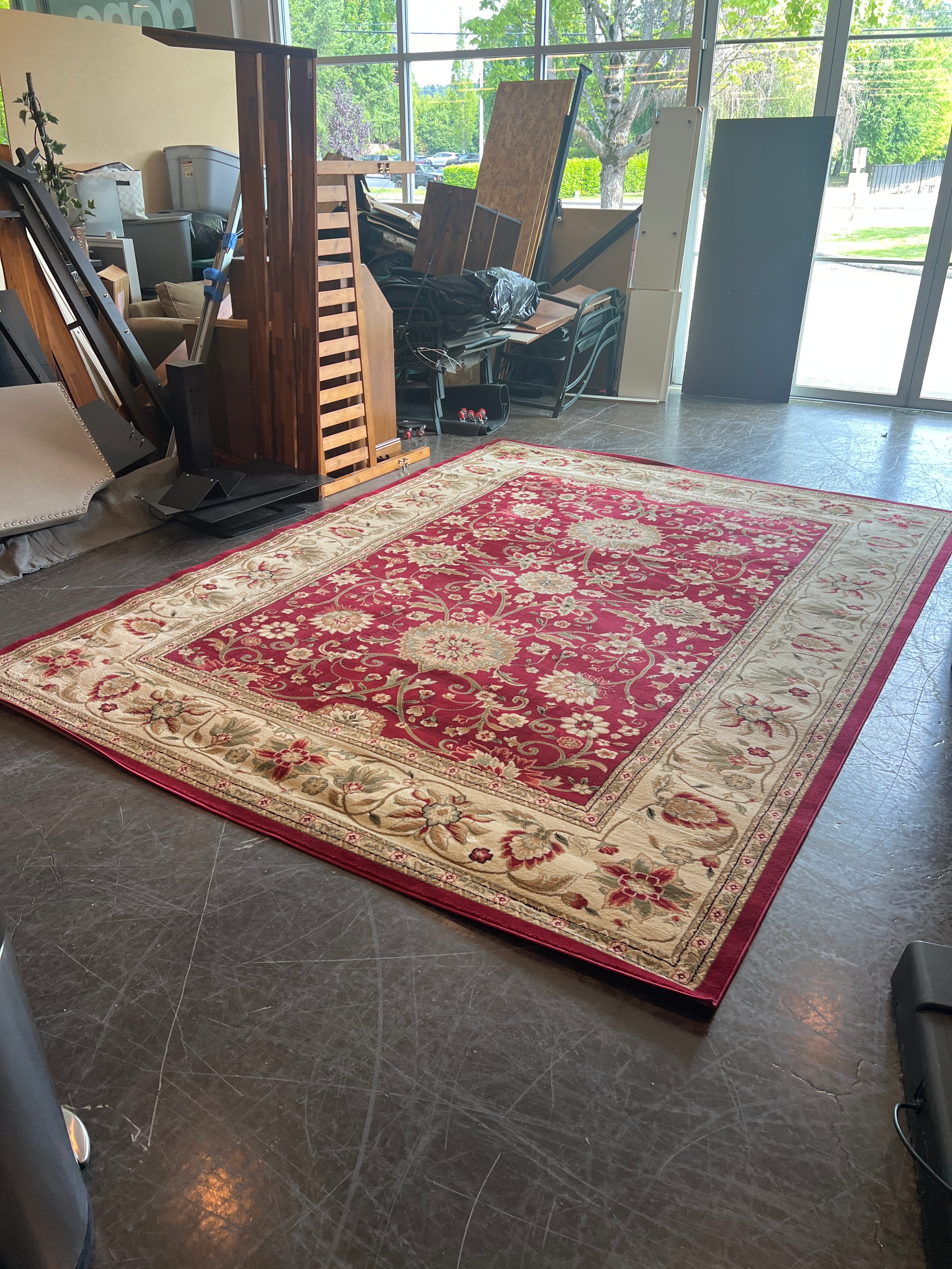 Red Persian Style Rug