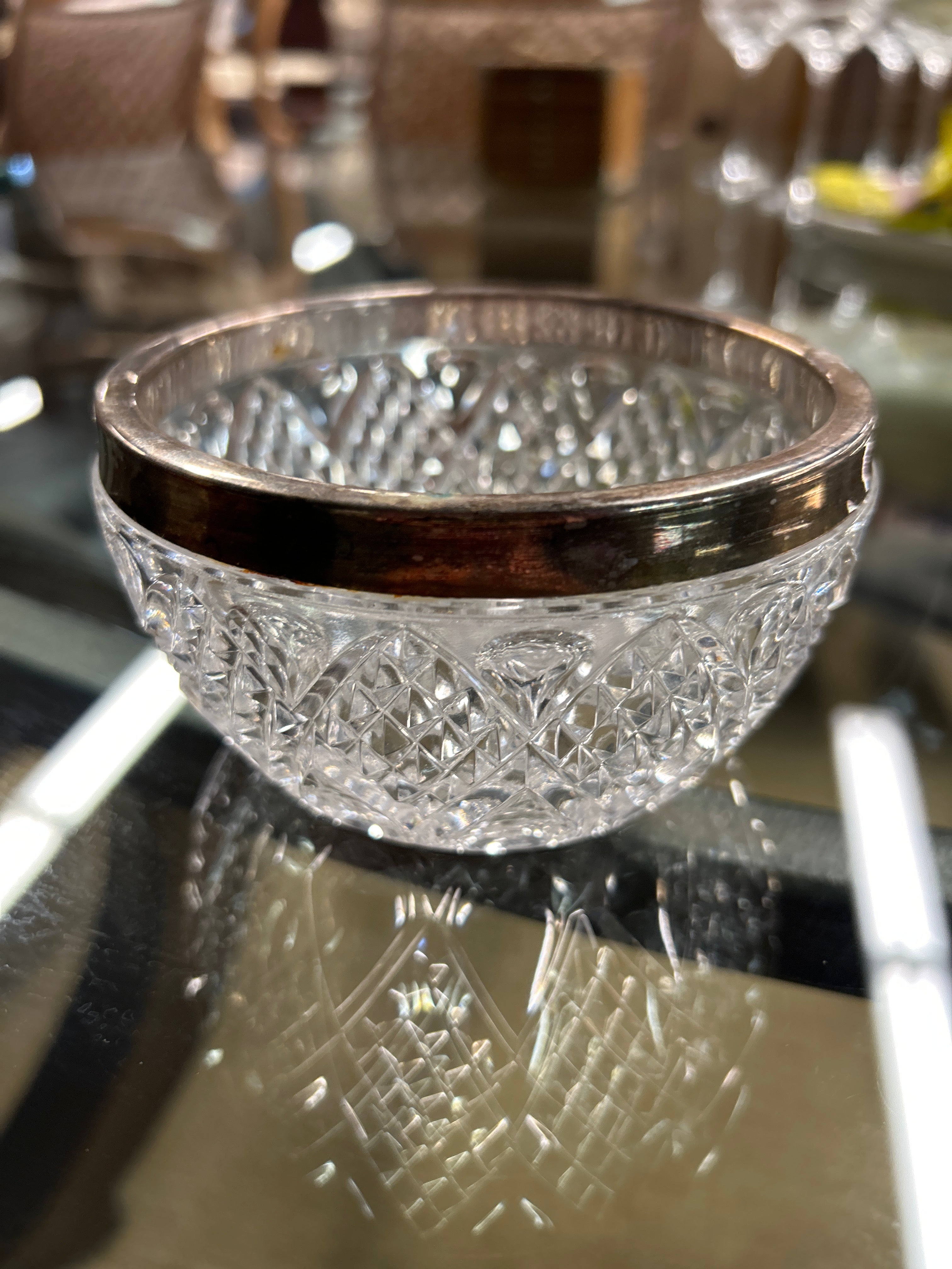 Crystal Glass Candy Dish