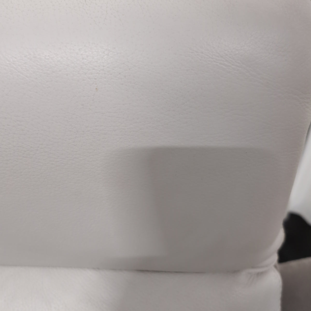 Prime Resource Int Two-Tone Leather Power Recliner Couch with Padded Backs