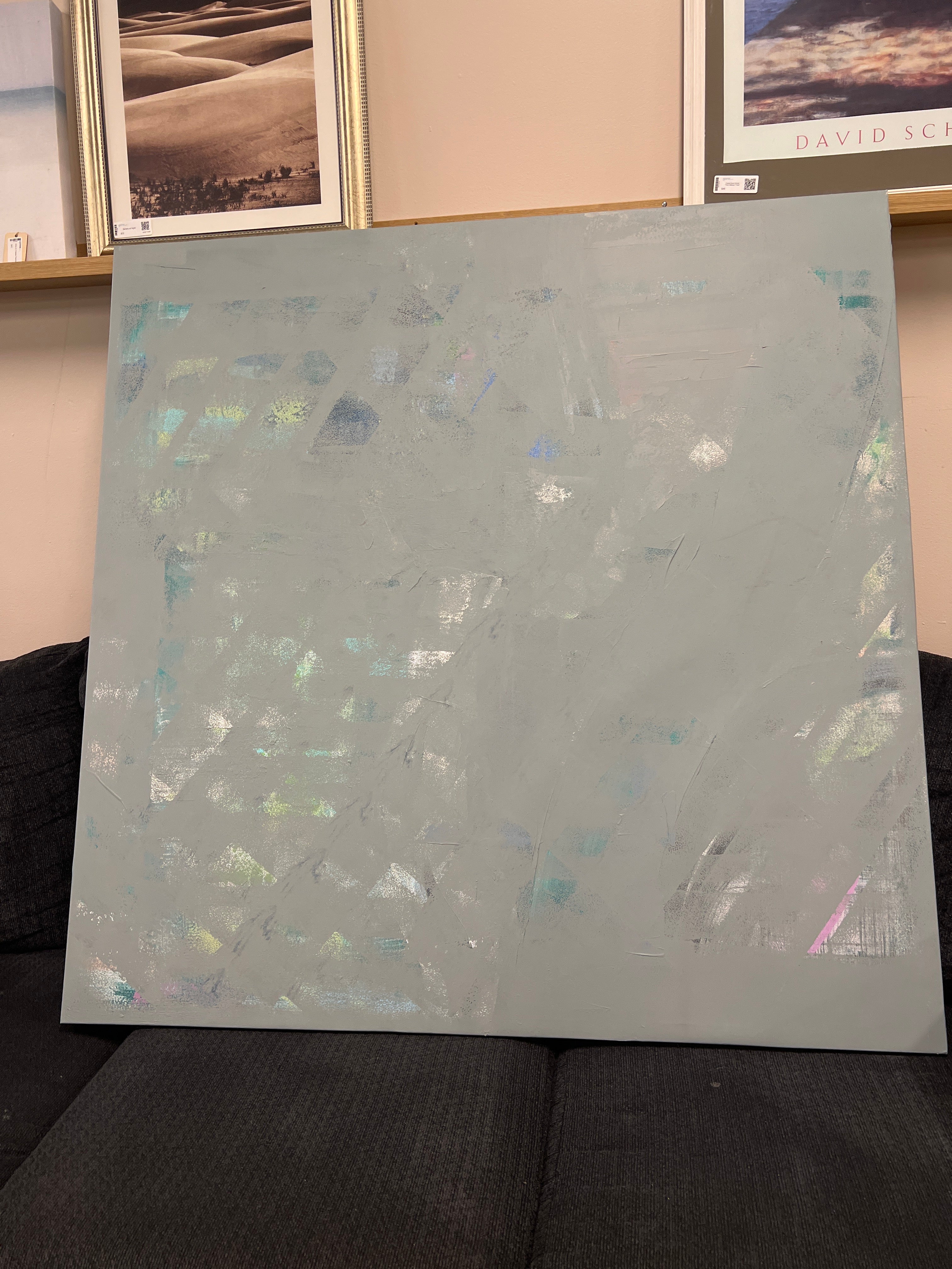 Scandinavian Design Abstract Oil Canvas