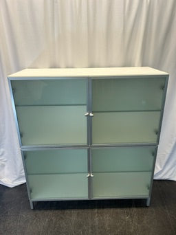 Glass Storage Hutch