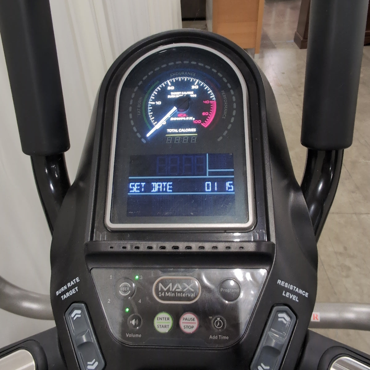 BOWFLEX Silver and Black Elliptical Fitness Machine