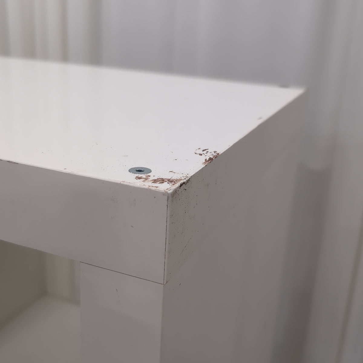 White Multi-Shelf Cube Bookcase