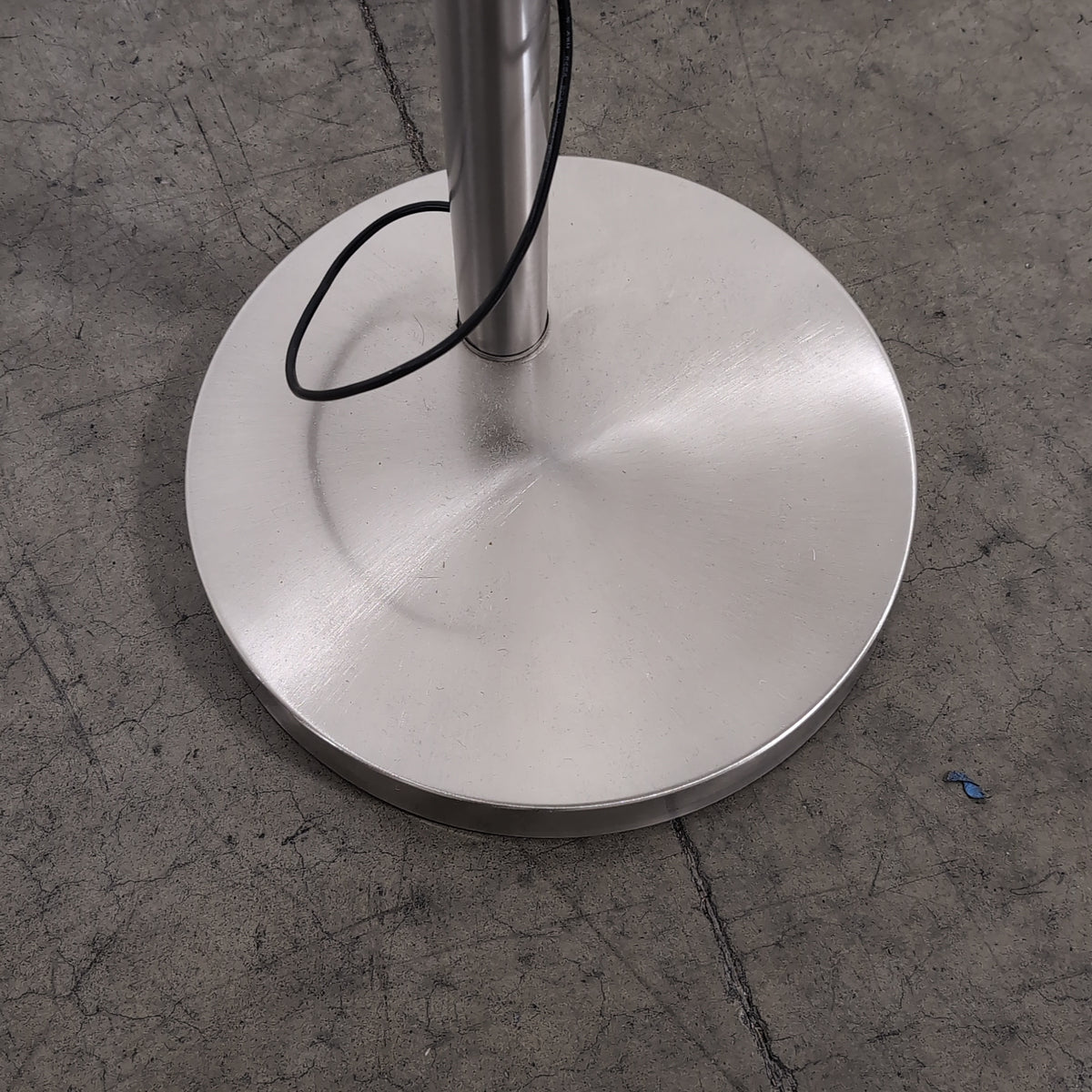 Brushed Nickel Three-Head Floor Lamp