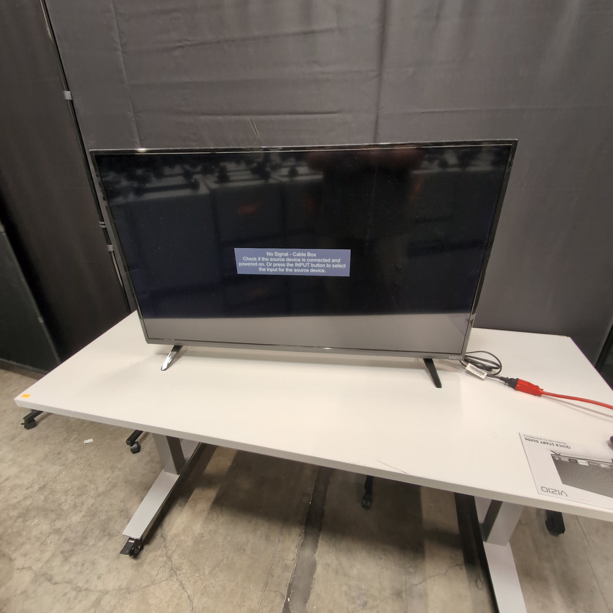 Black VIZIO E40 C2 40-inch TV with Stand