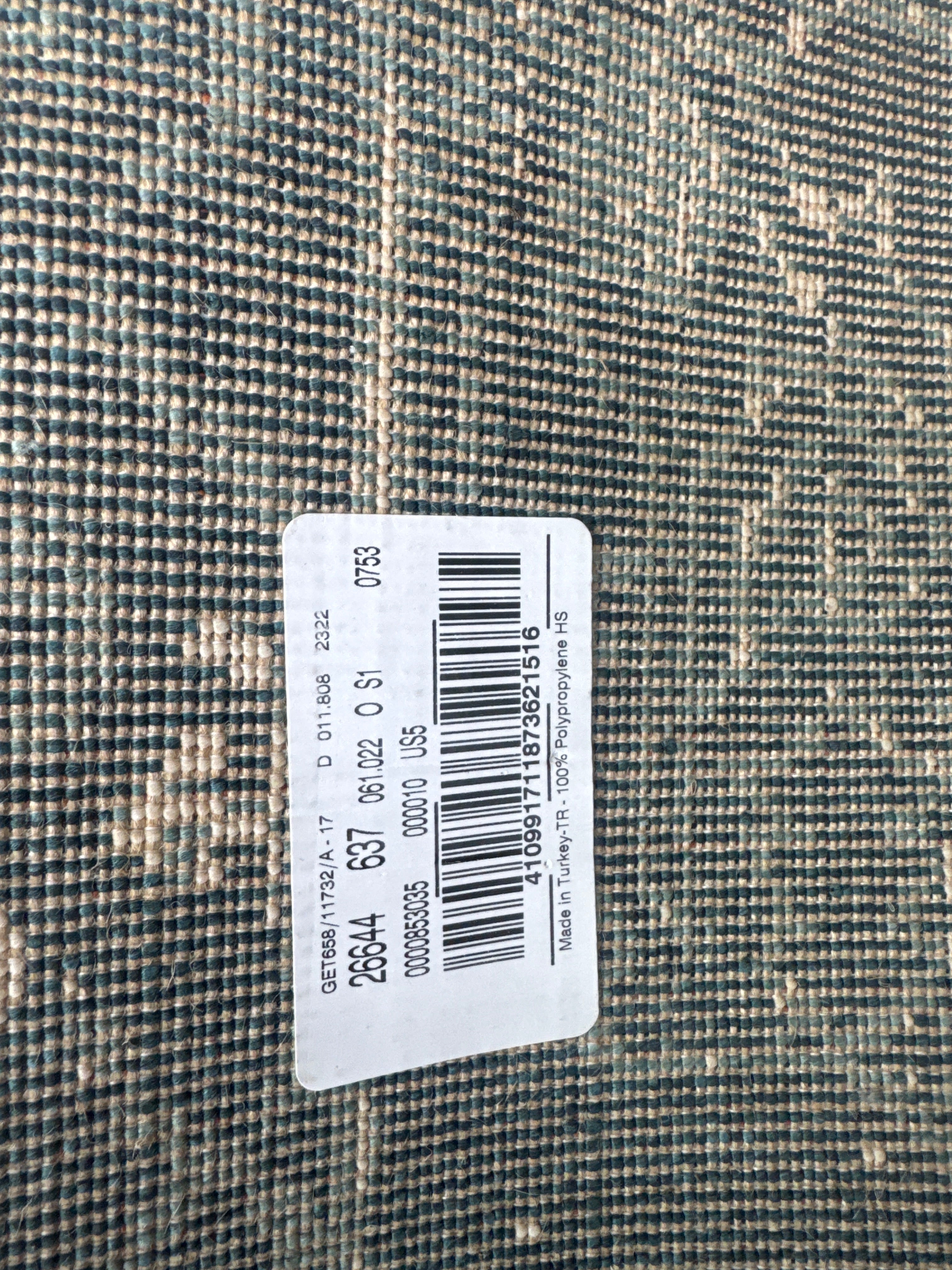 Teal Rug