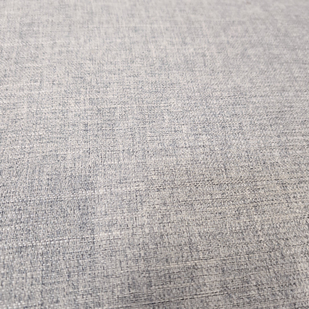 Grey Fabric Tufted Back Couch with Wood Base