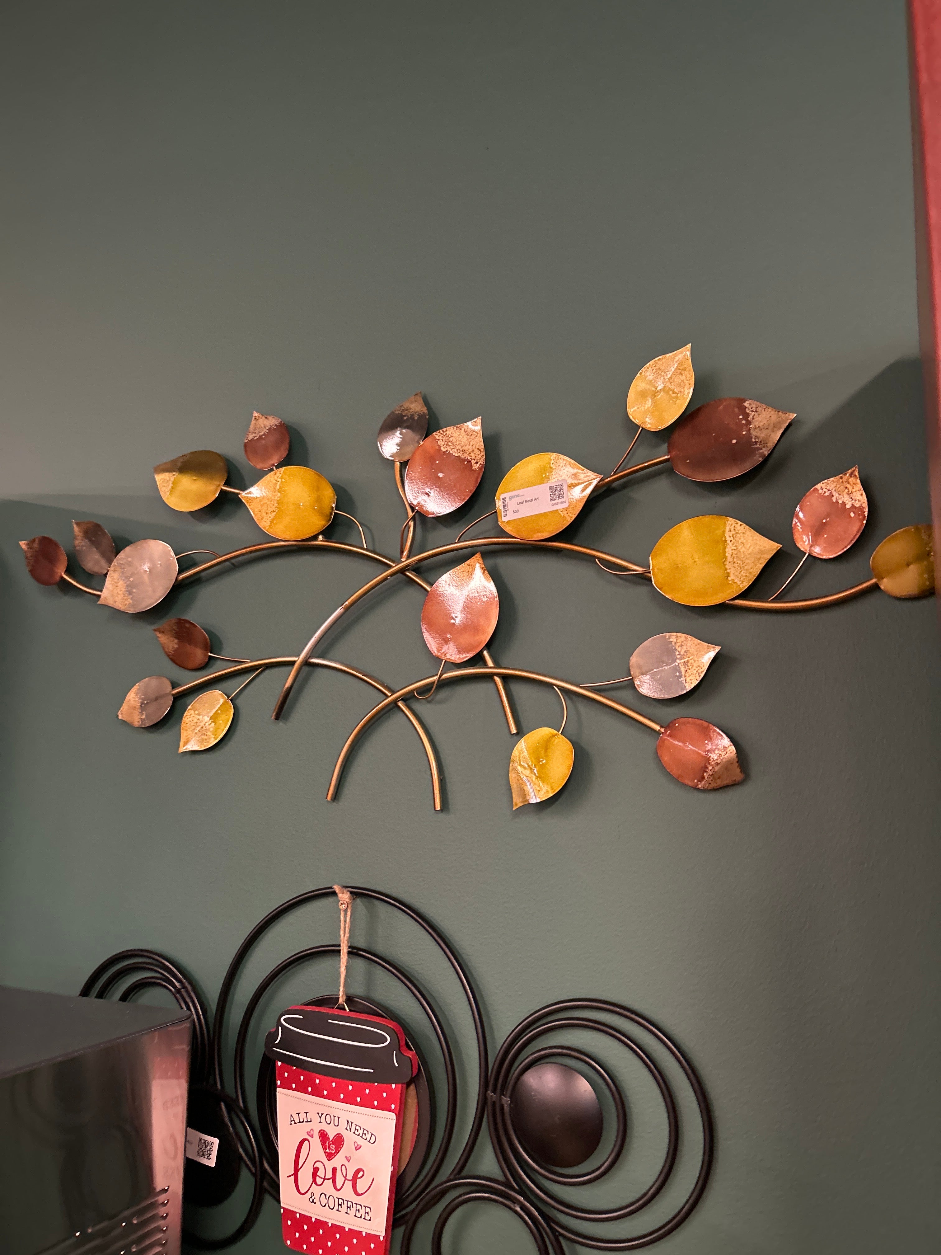 Leaf Metal Art