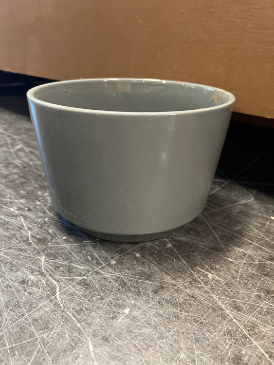 Small Gray Ceramic Planter