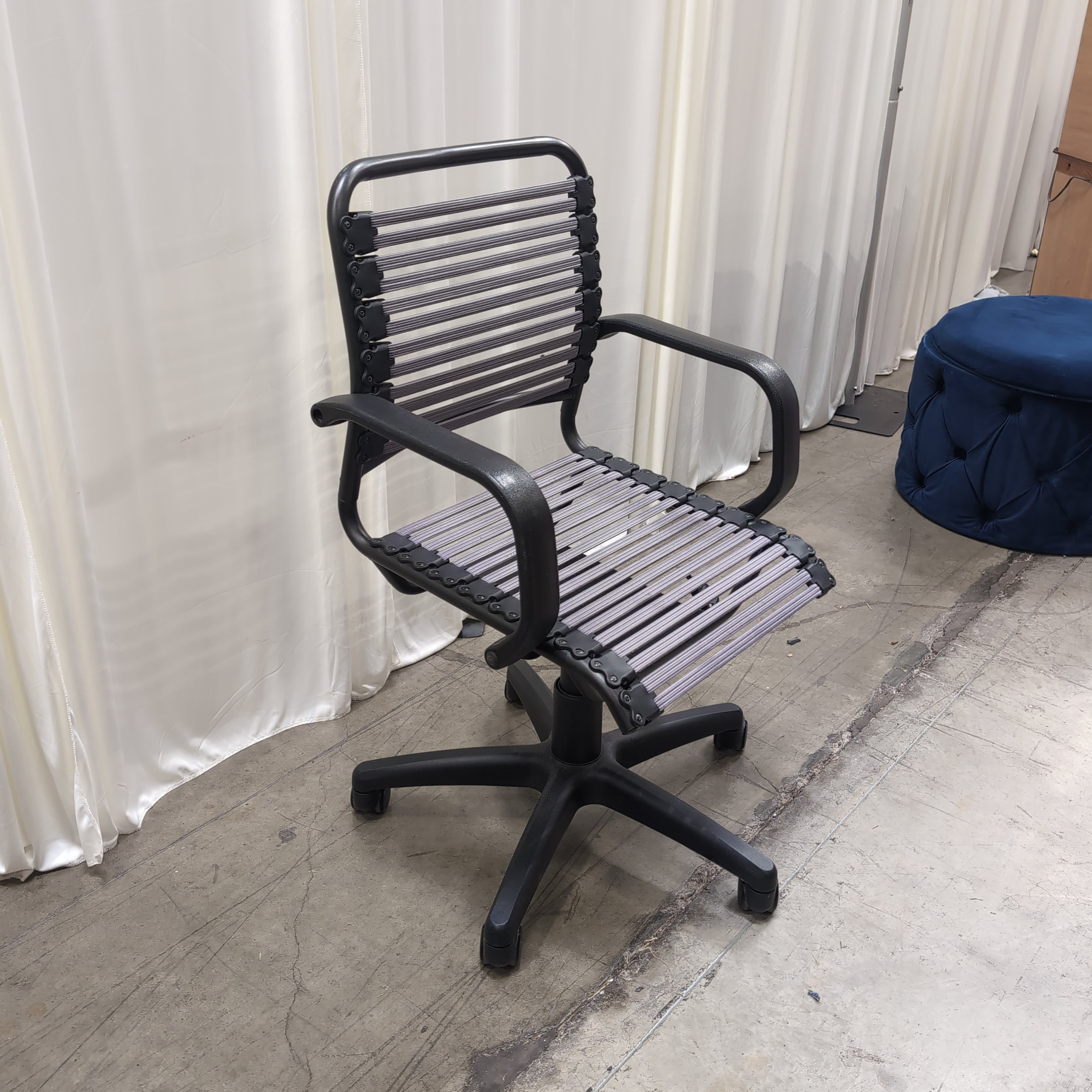 Ergant Black Frame Office Chair with Mesh Seat