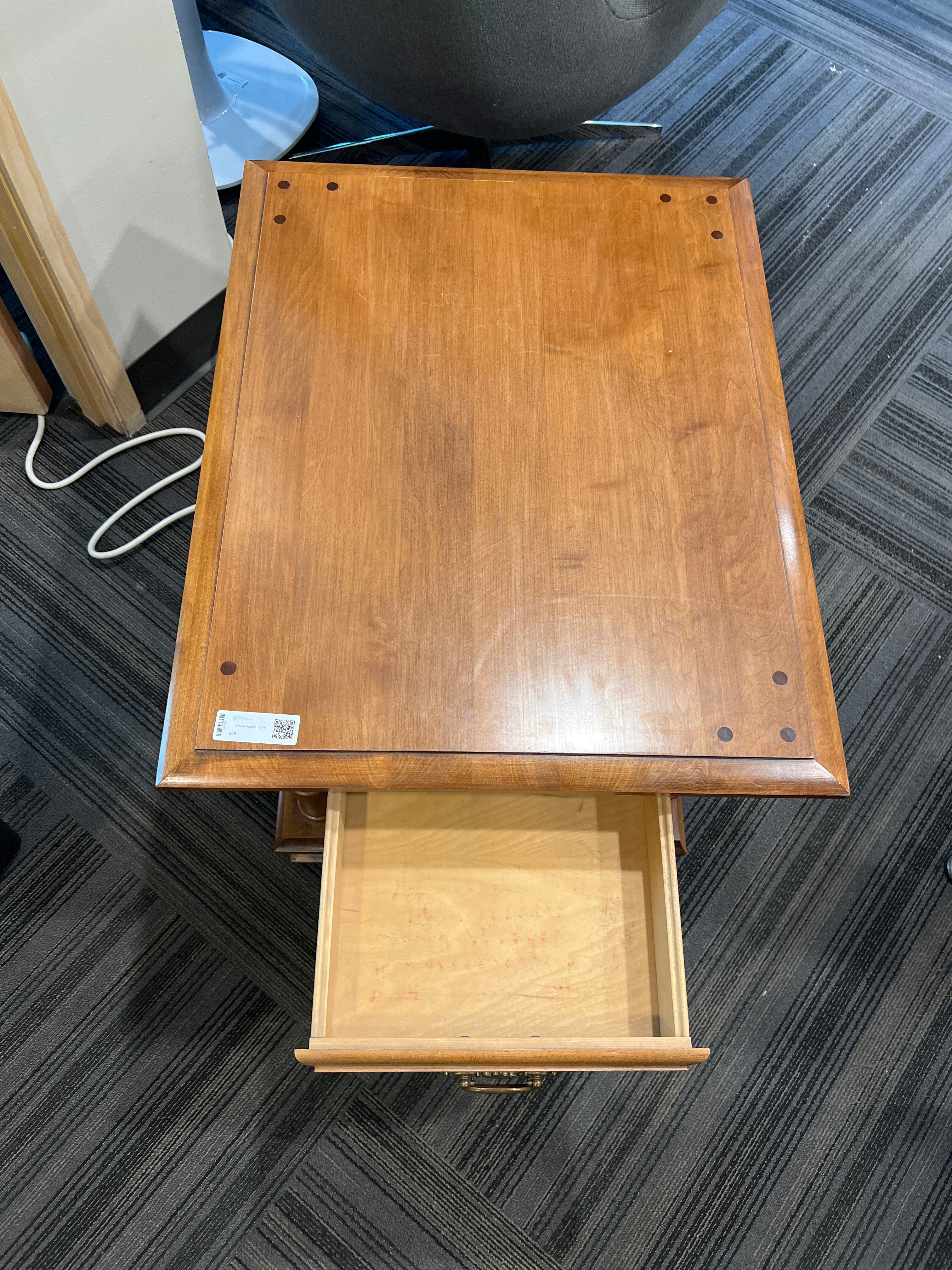 Maple Accent Table