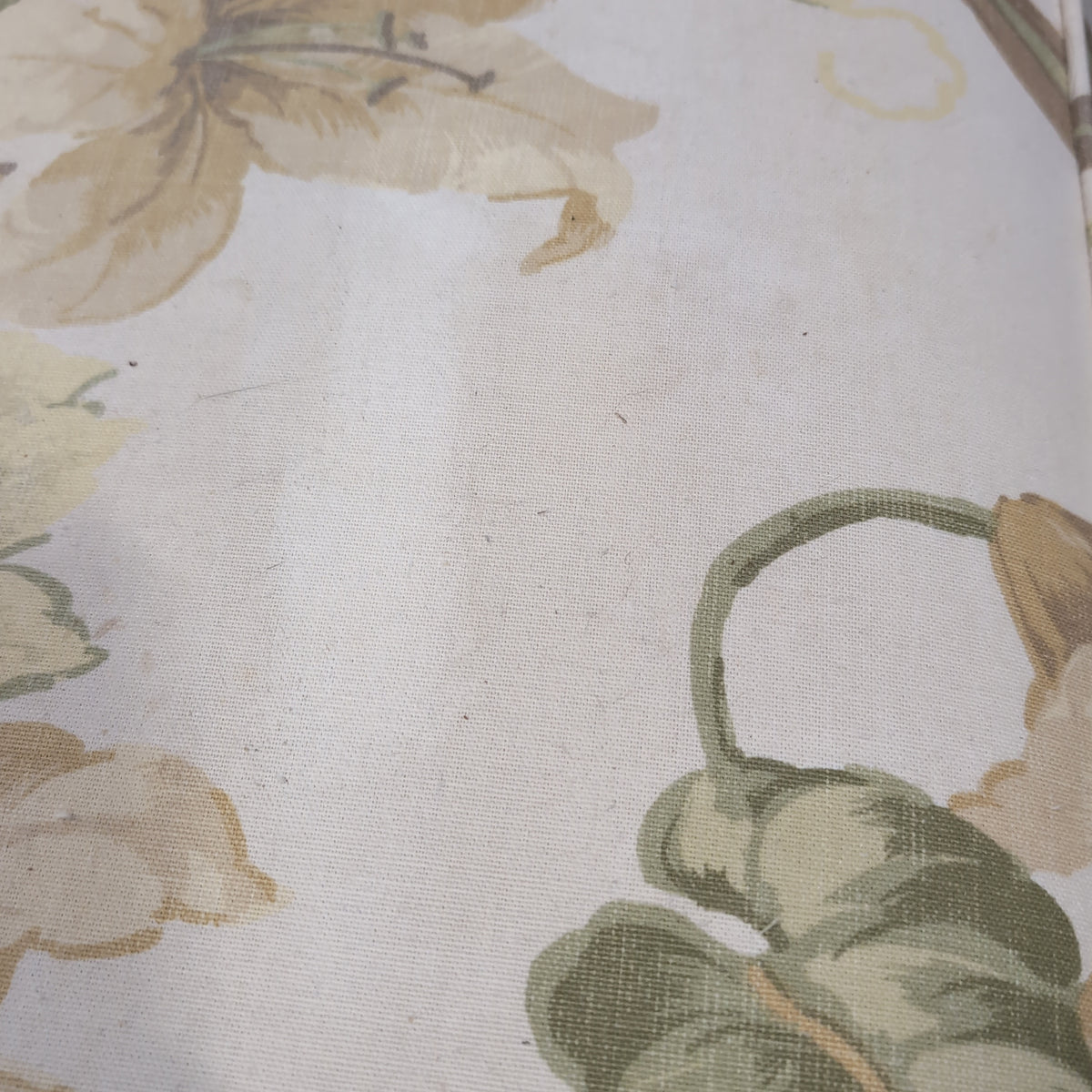 Traditional Floral Upholstered Accent Chair with matching Ottoman