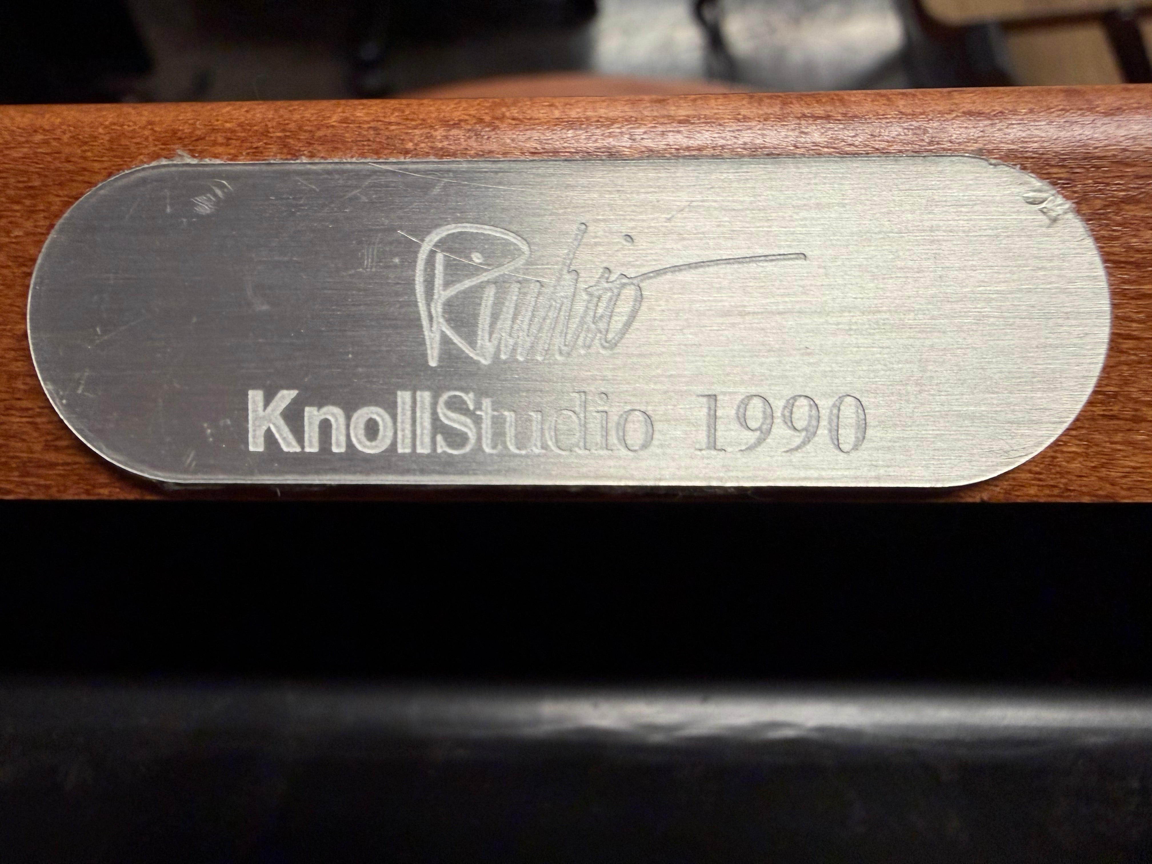 Three Knoll Studio Ricchio Arm Chairs by Joseph and Linda Ricchio (Set of 3)