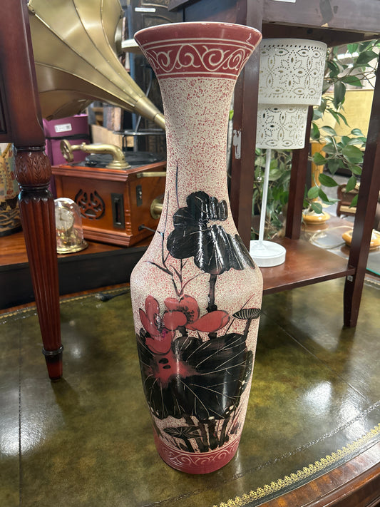 Floral  Pink Vase