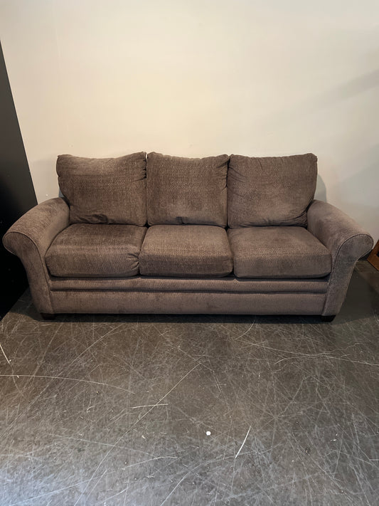La-Z-Boy Brown Fabric 3-Seat Sofa