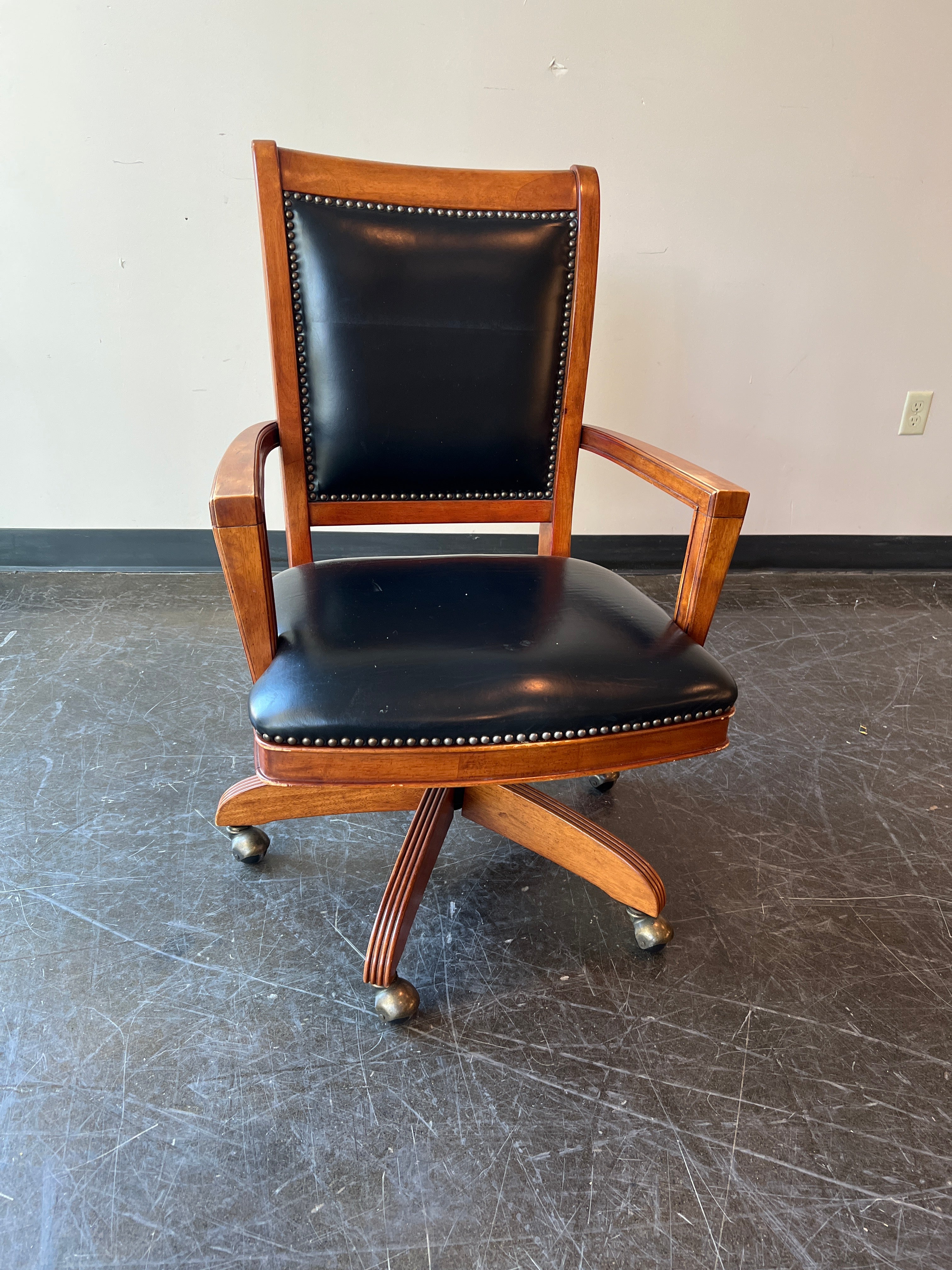 Bristol Court Leather Desk Chair by Riverside