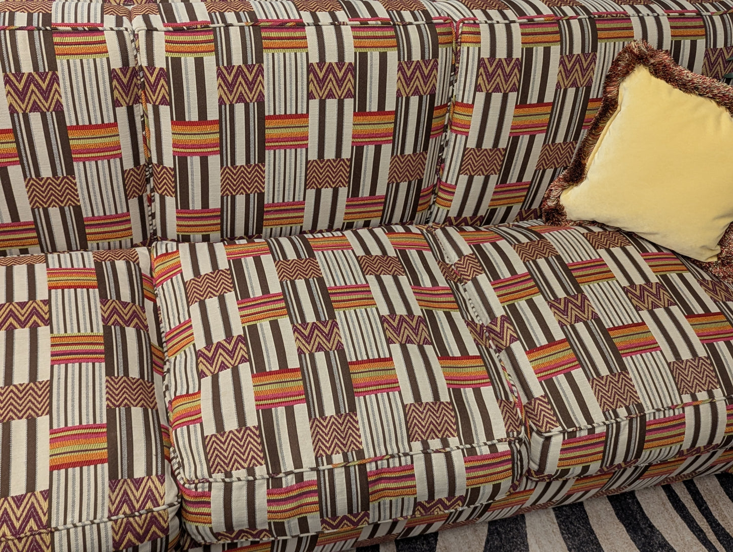 A. Rudin Sofa, Custom Upholstery