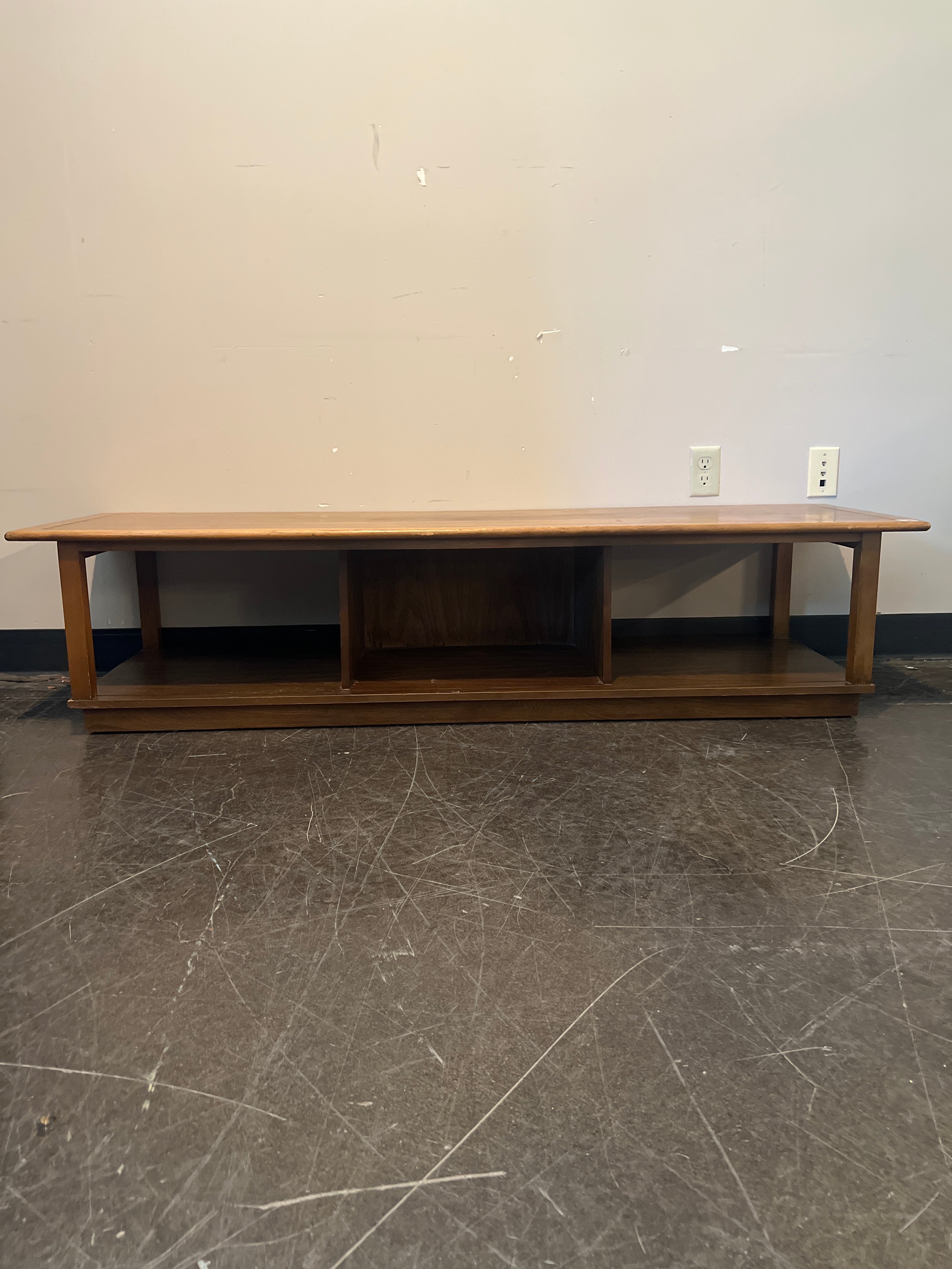 Mid-Century Modern Wood Coffee Table