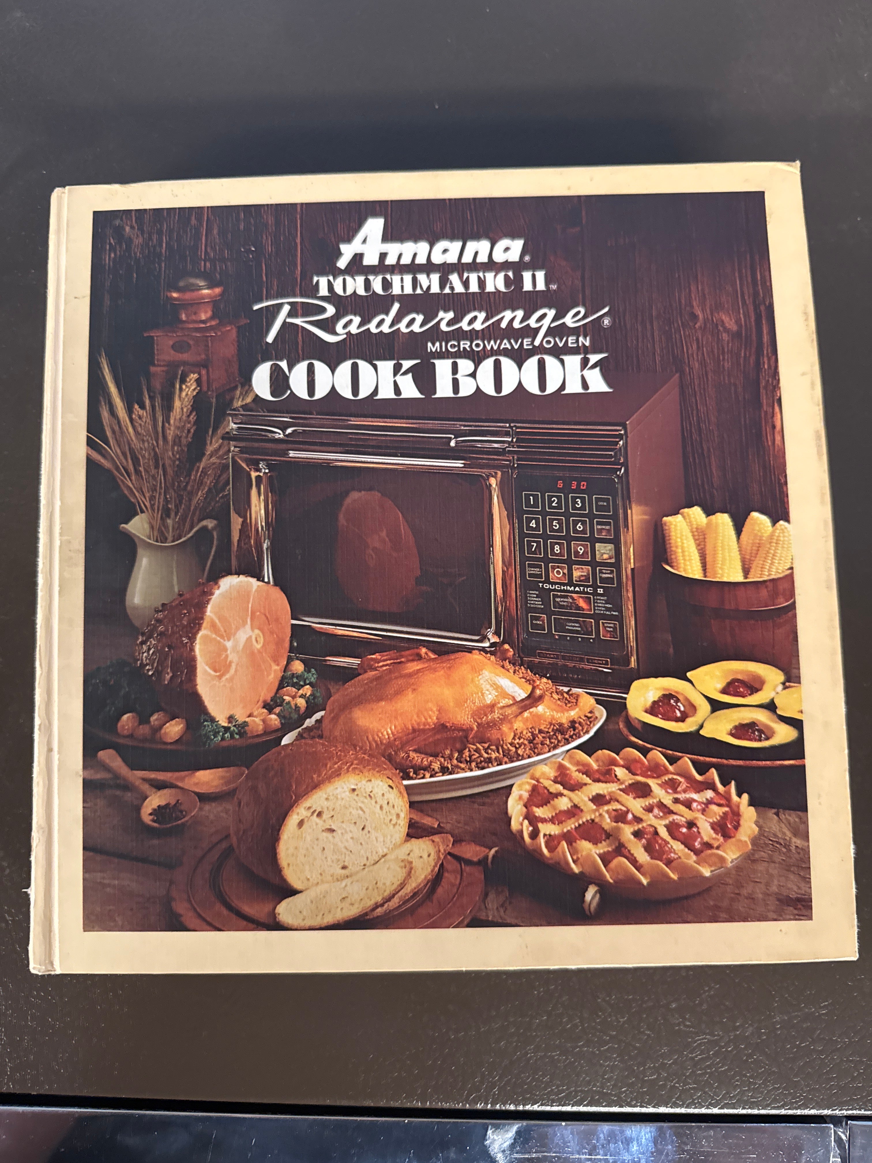 Vintage Touchmatic II Microwave Oven – Chrome Finish + Cookbook