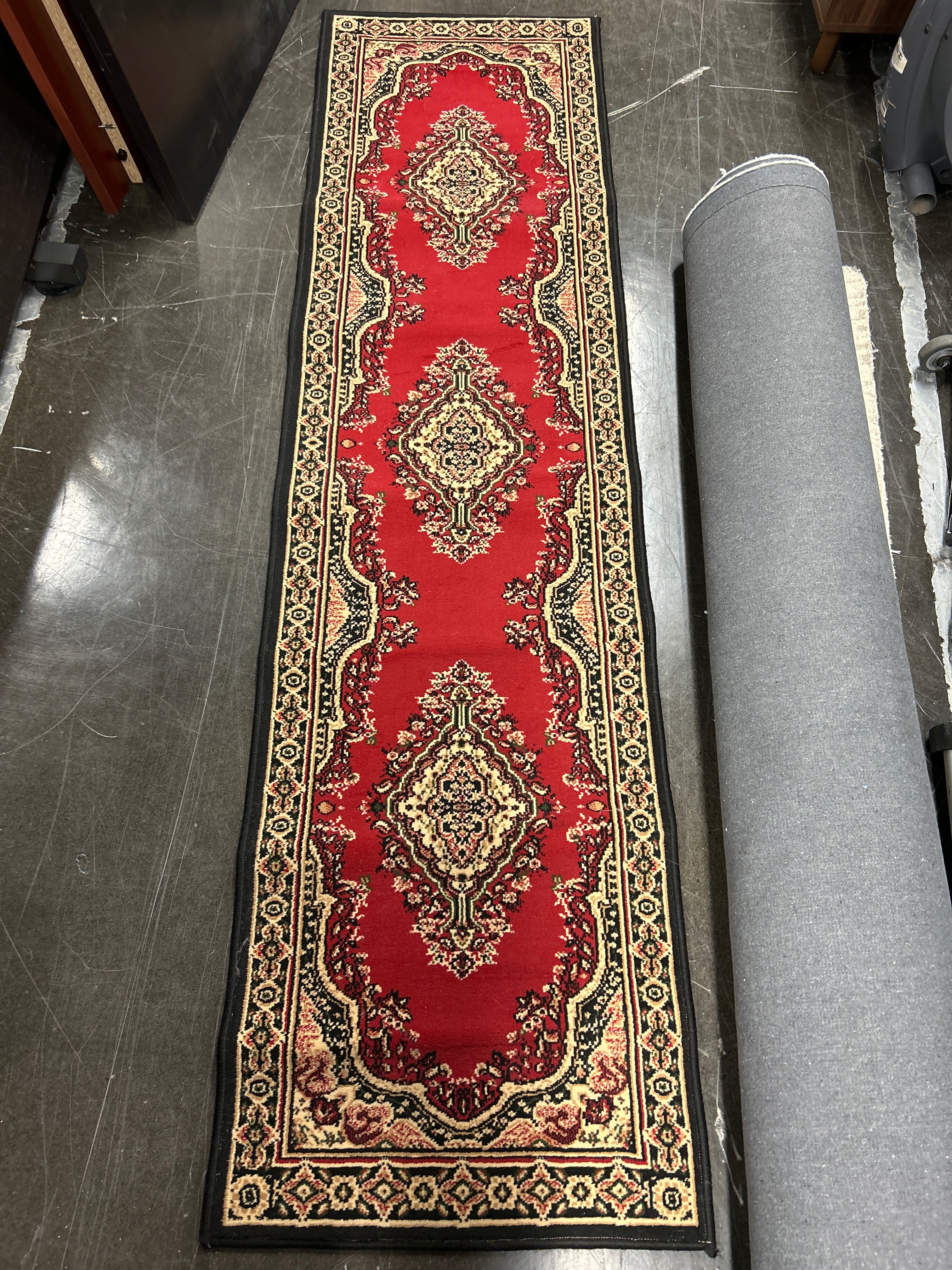 Long Hallway Traditional Rug