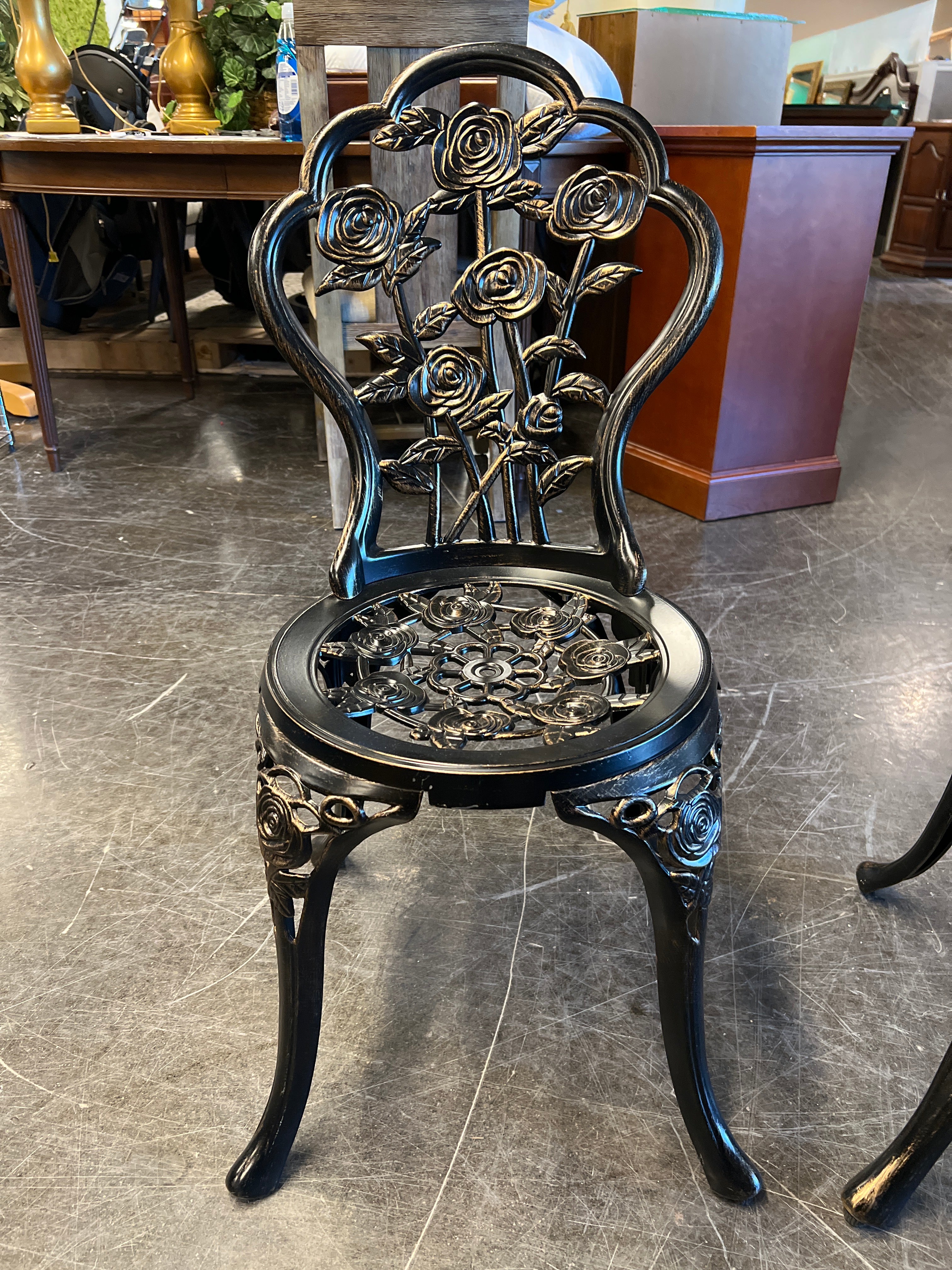 Metal Table and Chair Set