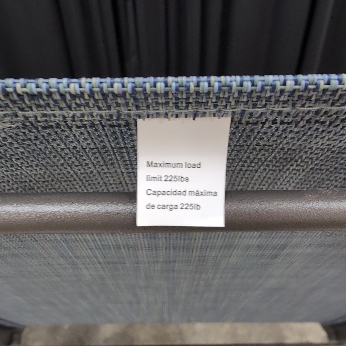 Bronze Metal Outdoor Chair with Mesh Fabric